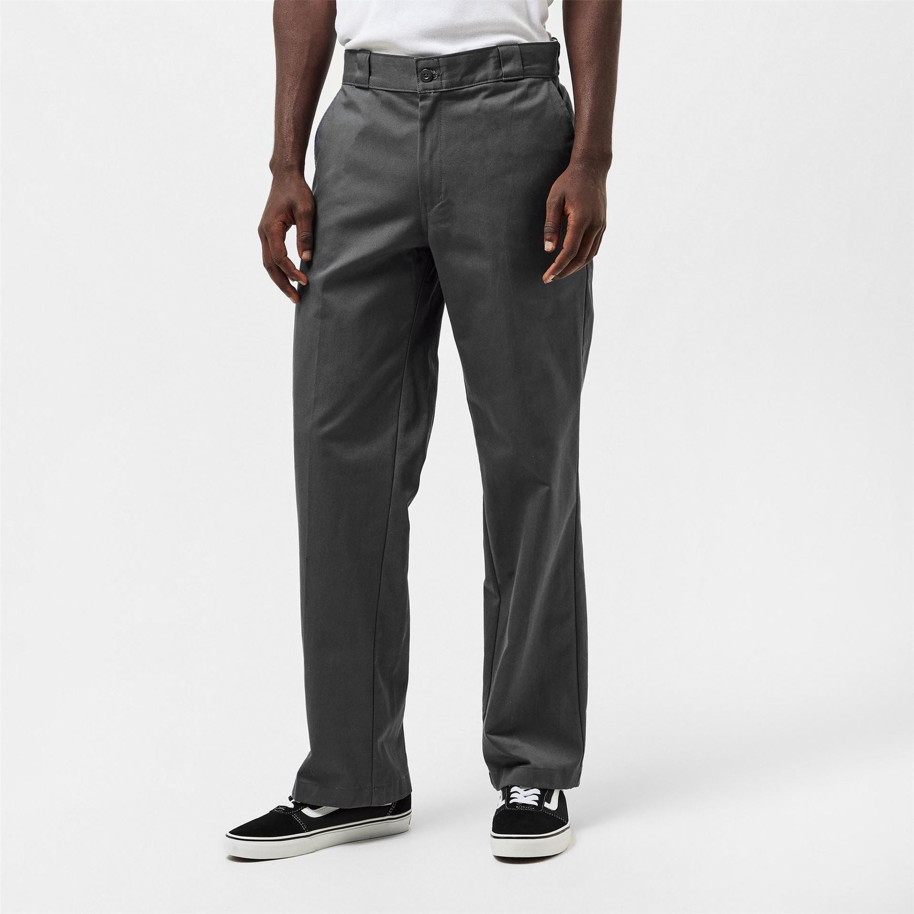 Dickies 247 Solid Patterned Straight Leg Trousers