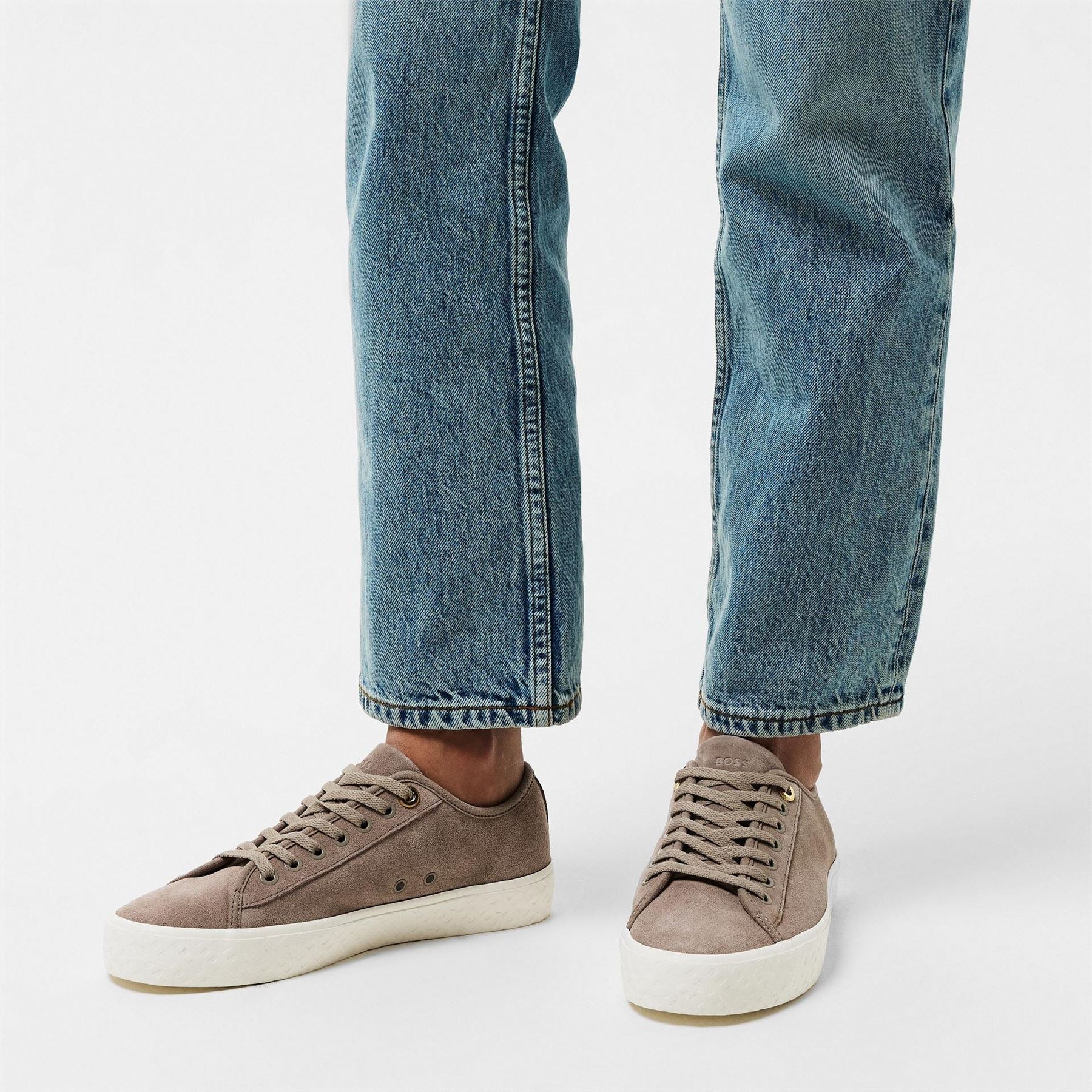 Boss Aiden Tennis Shoes, Iconic Logo