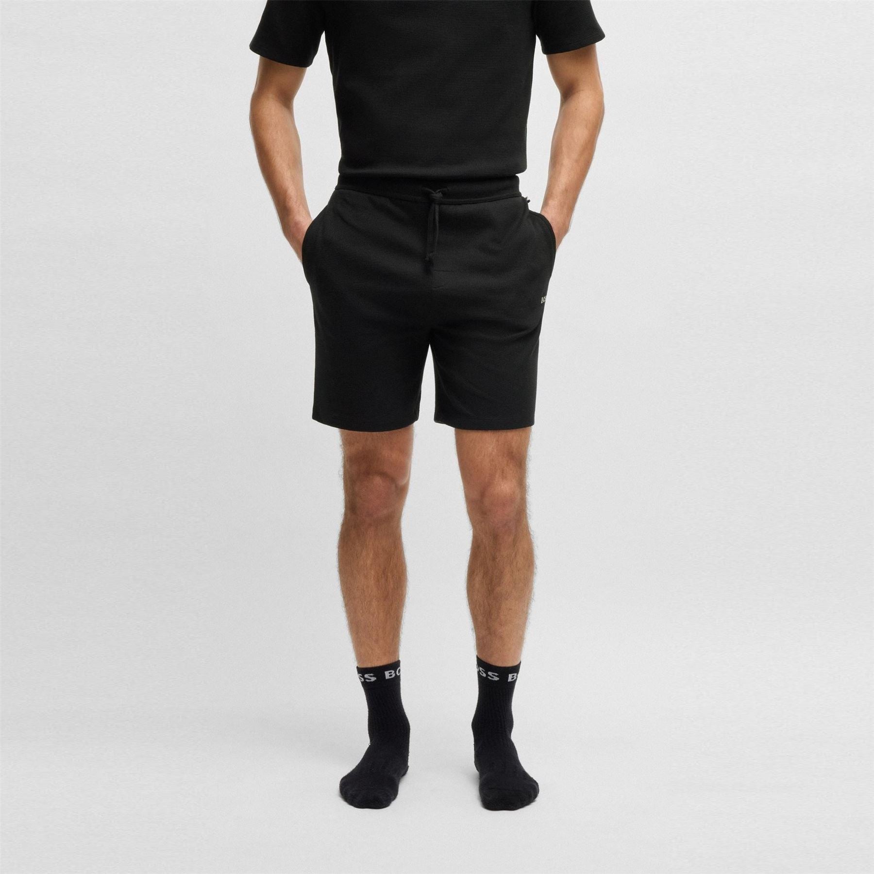Boss BOSS Bodywear Waffle Soft Texture Shorts