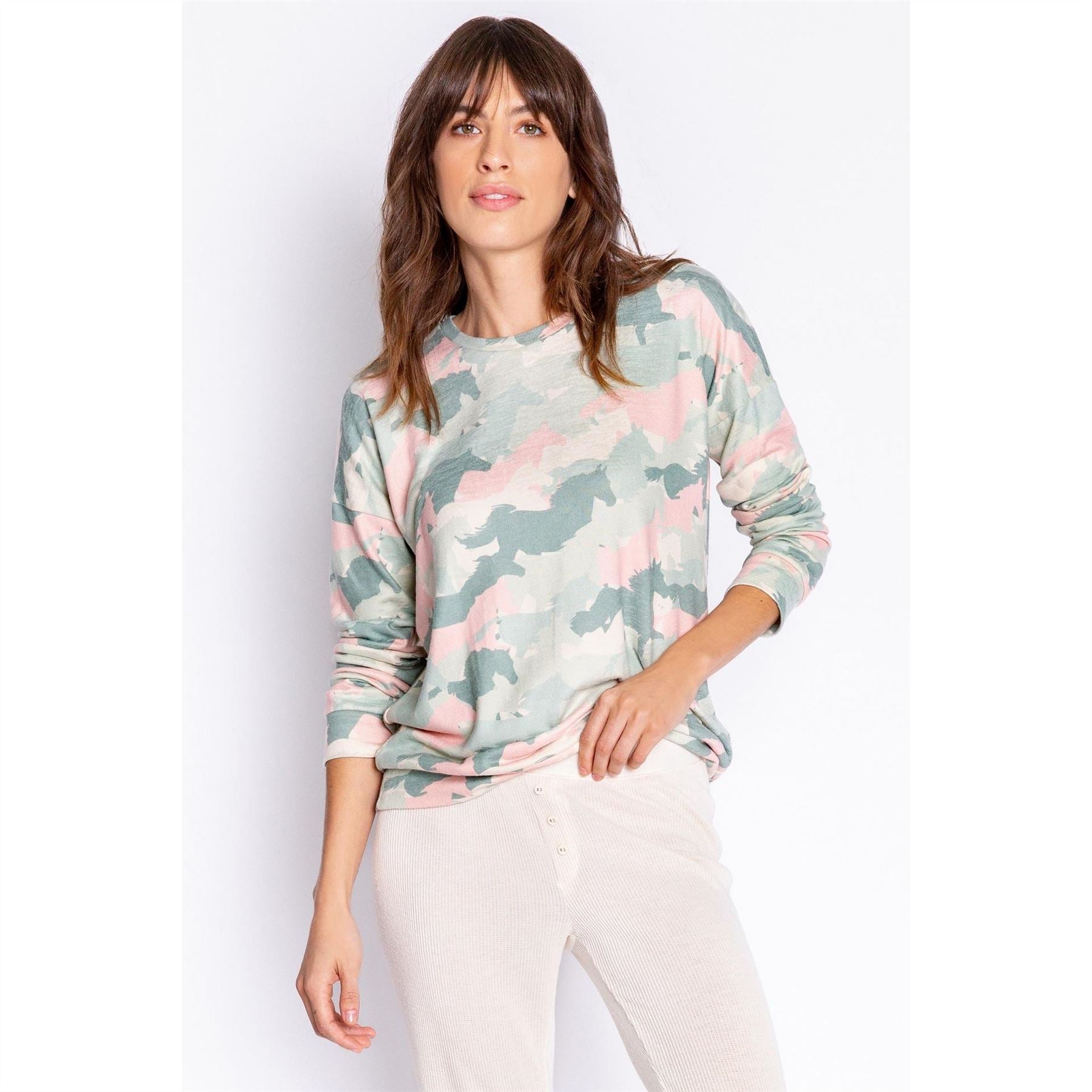 PJ Salvage Pyjama Long Sleeve Top