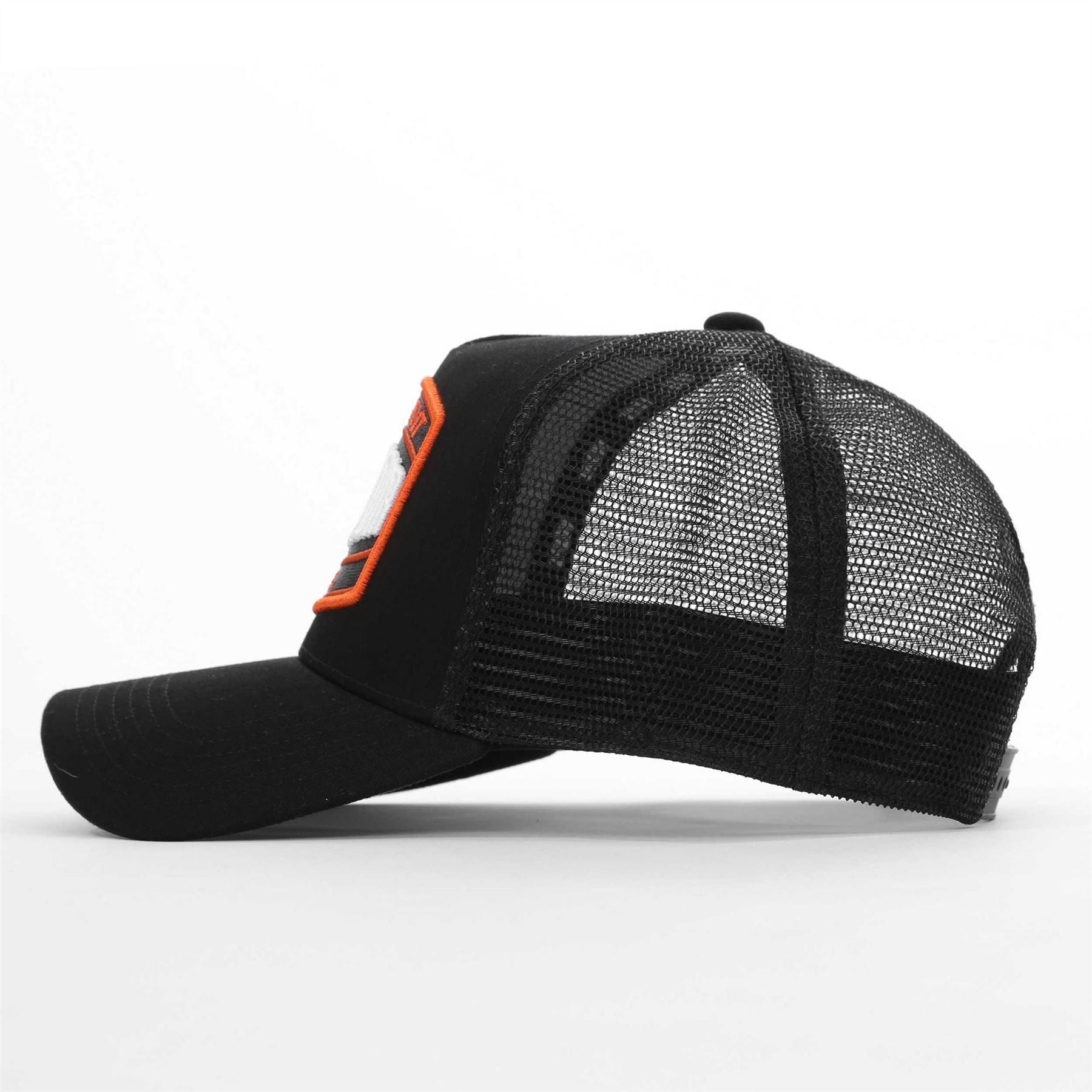 Societe Noir Marais Lettering Trucker Cap