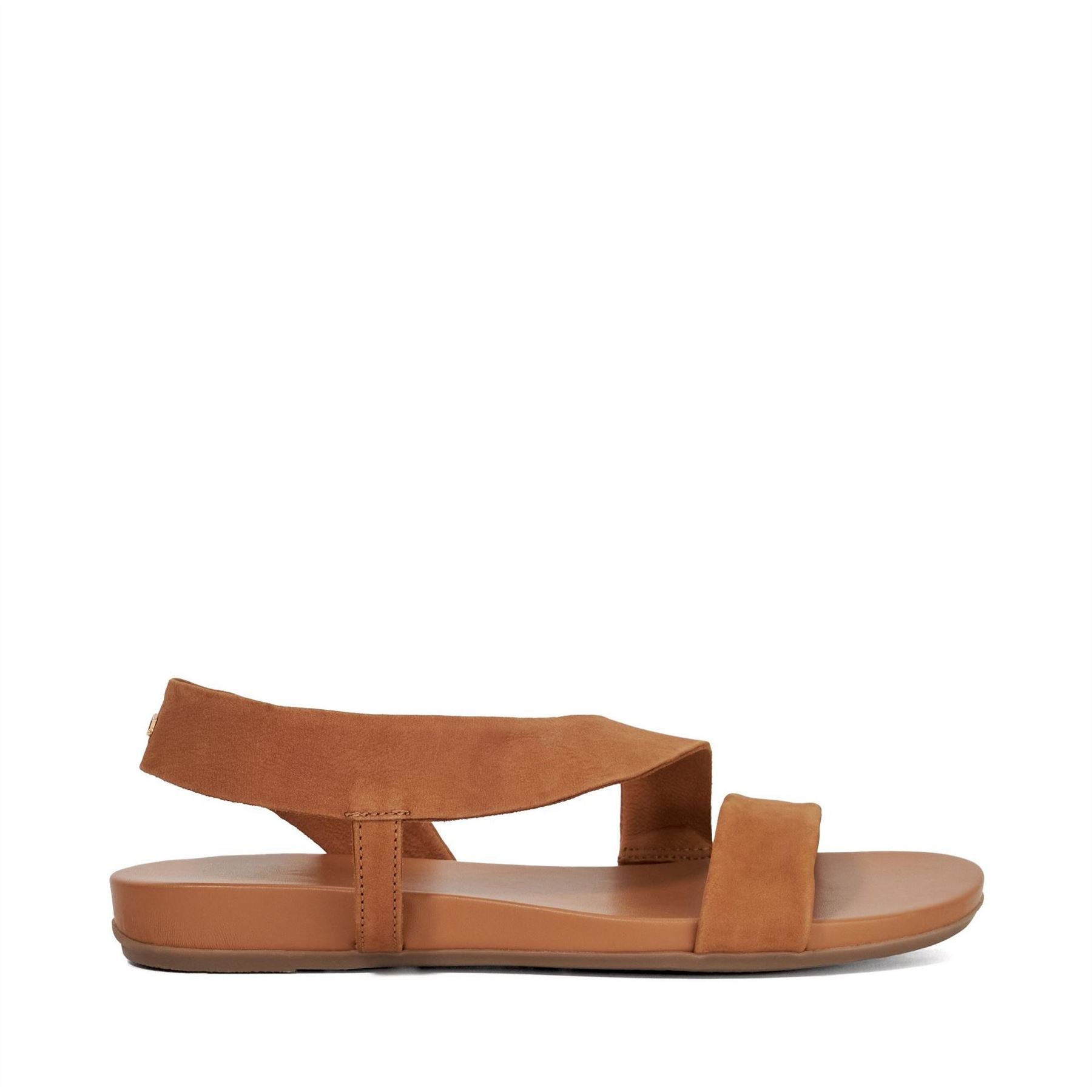 Dune London Open Toe Flatform Slide Sandals