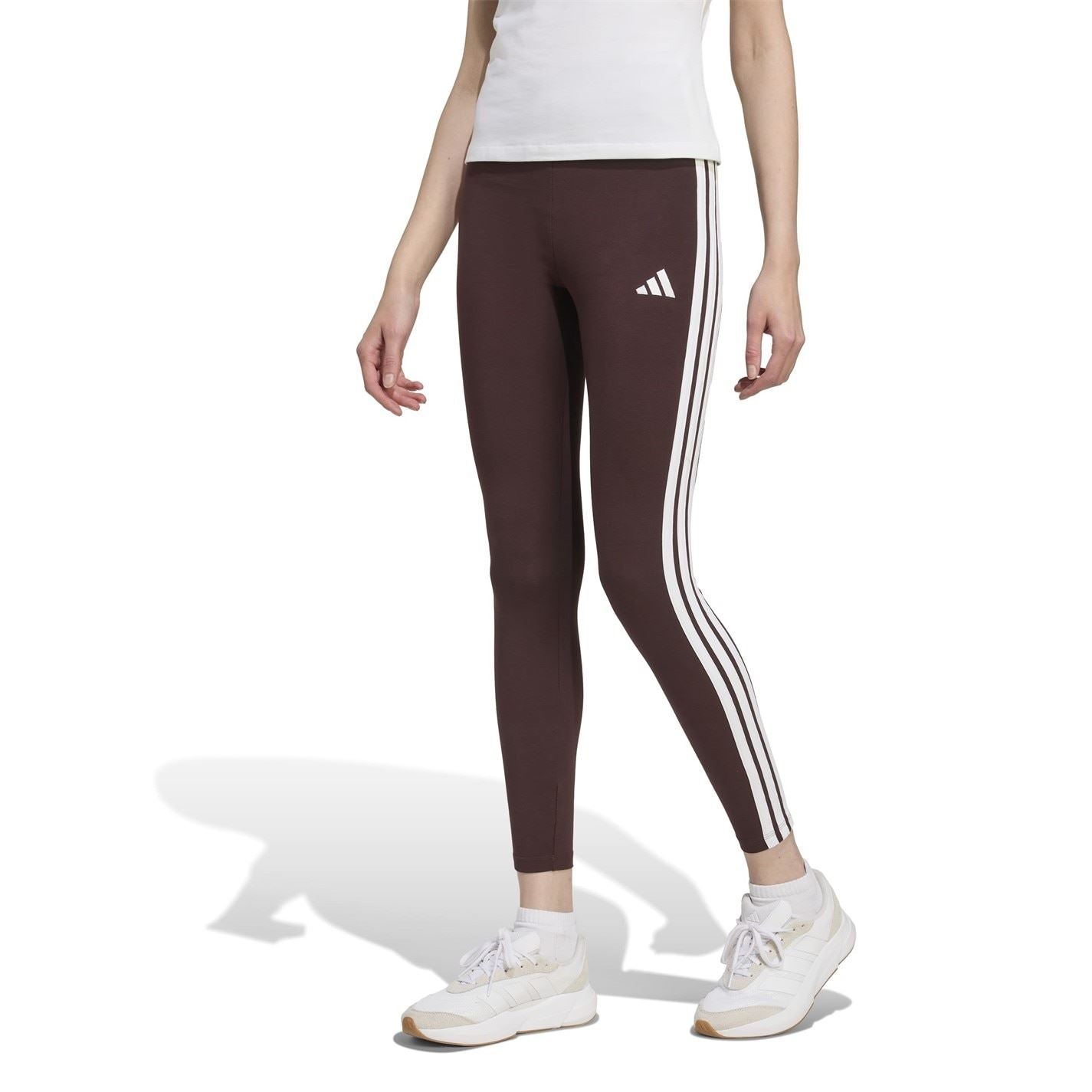 adidas Womens Essentials 3 Stripe Leggings
