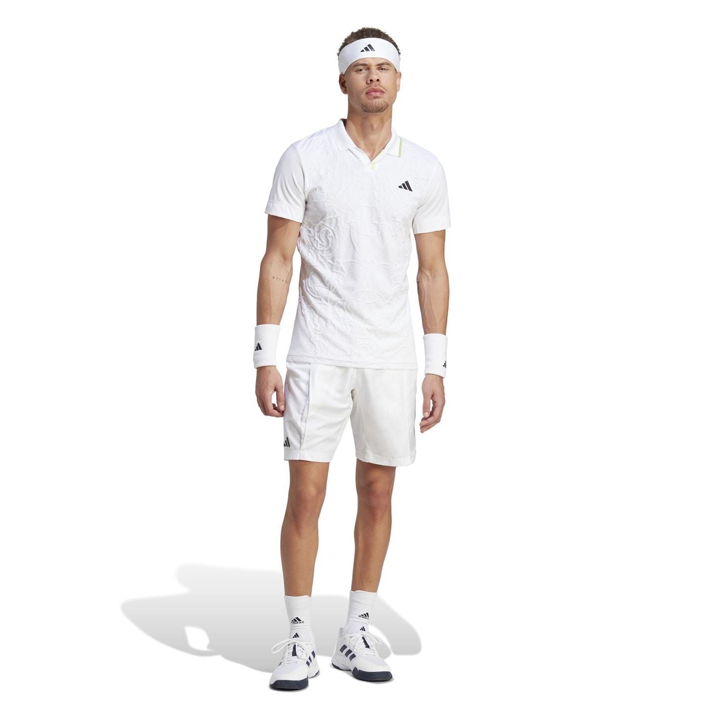 adidas Mens Aeroready Freelift Pro Tennis Polo Shirt