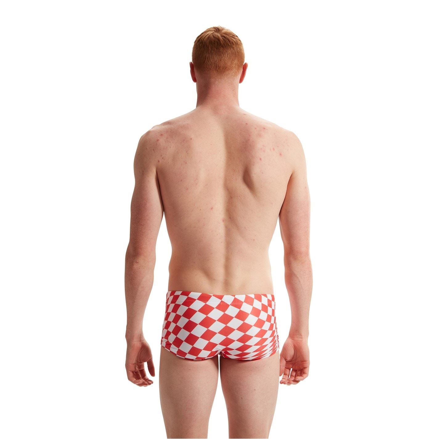 Speedo Club Checkerboard Swim Brief