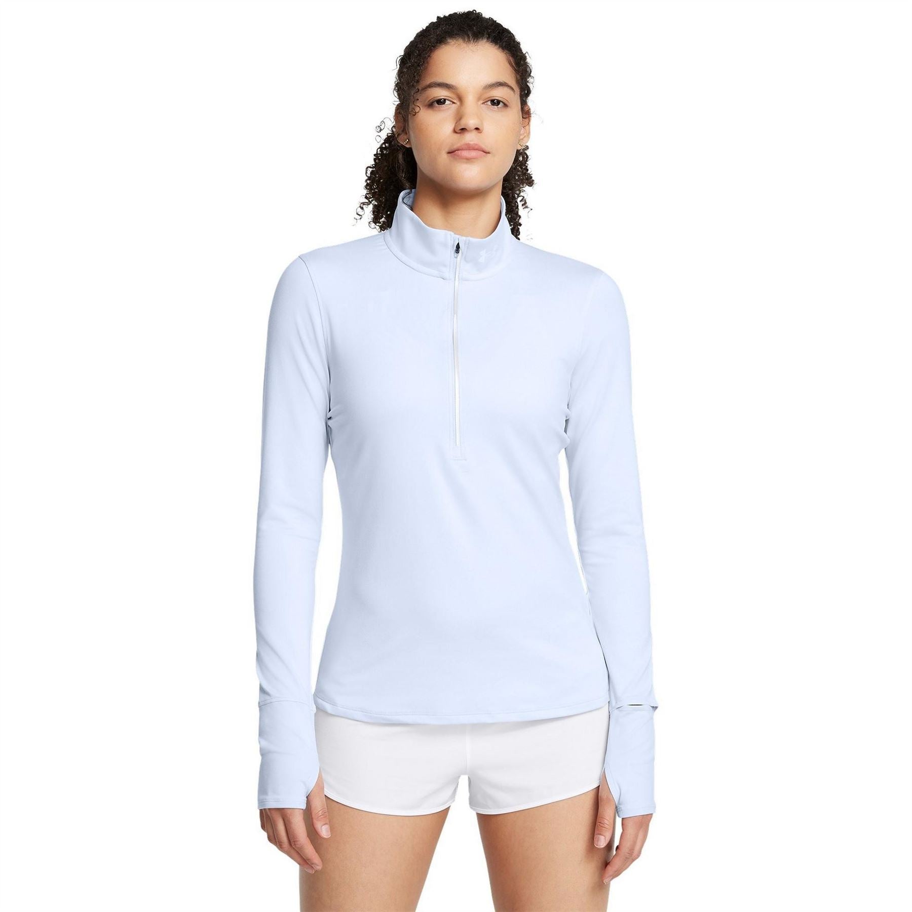 Under Armour Qualifier Run Half Zip Long Sleeve Slim Fit Performance Running Jacket