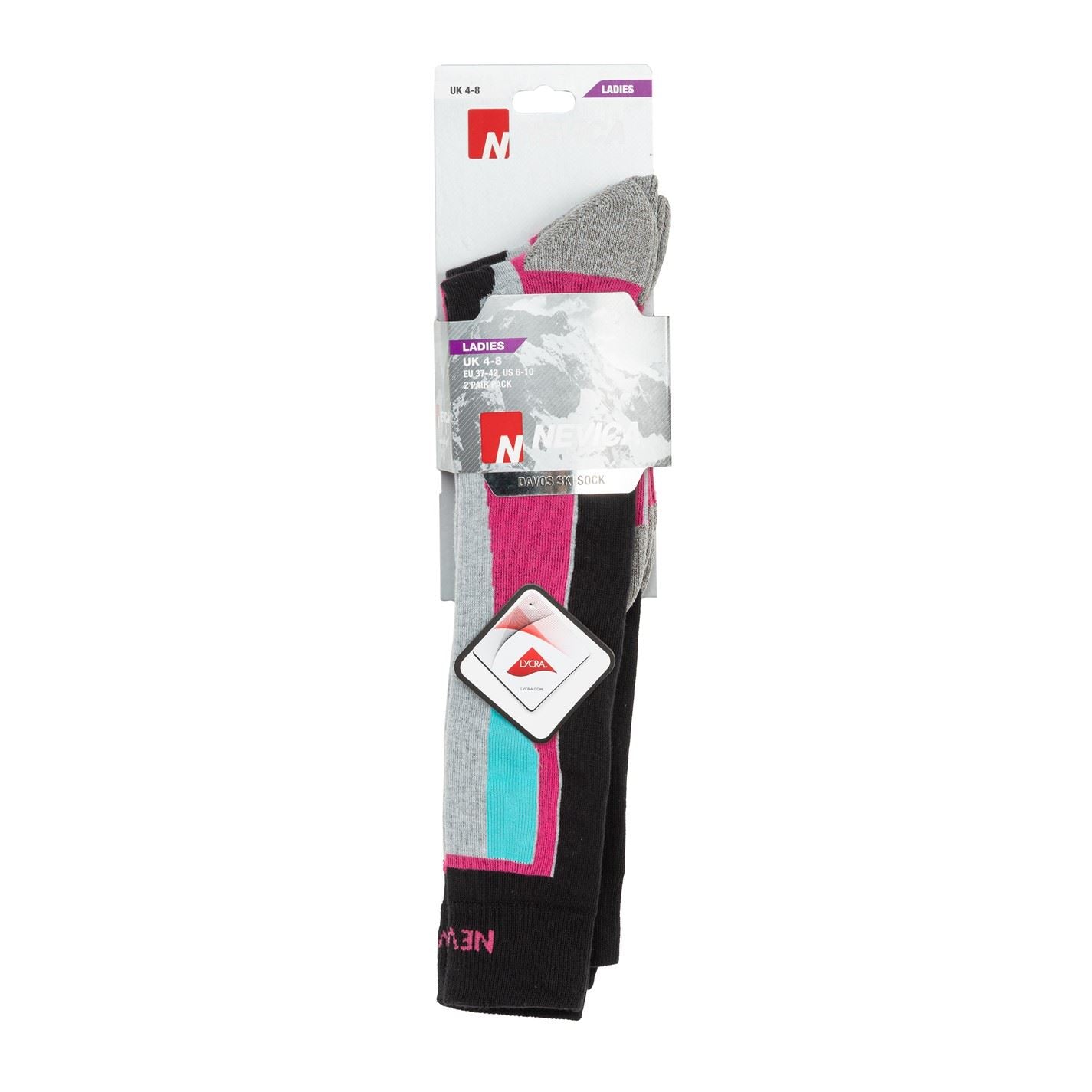 Nevica Womens Davos 2 Pack Ski Sock