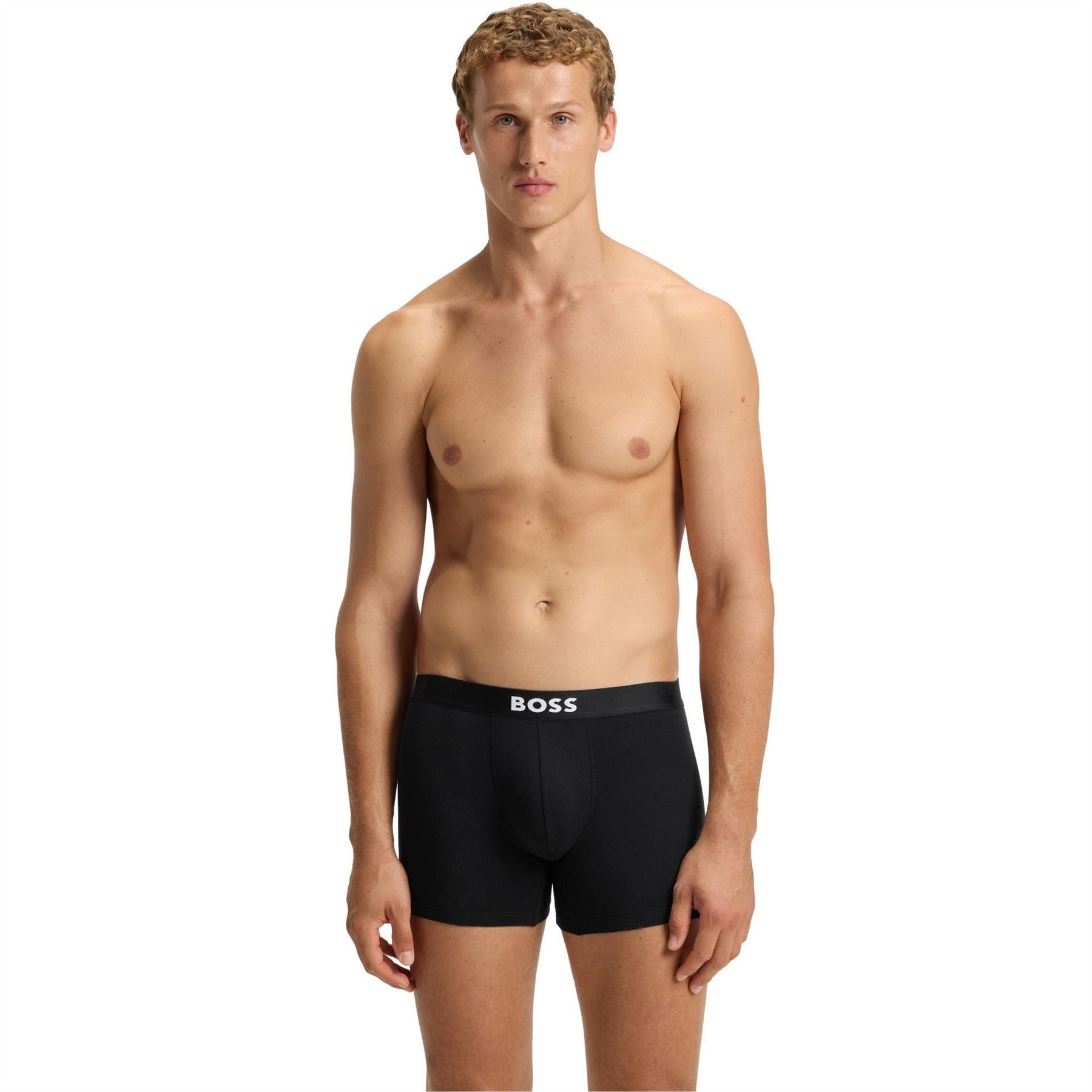 Boss Pack Of Logo Waistband Boxer Briefs