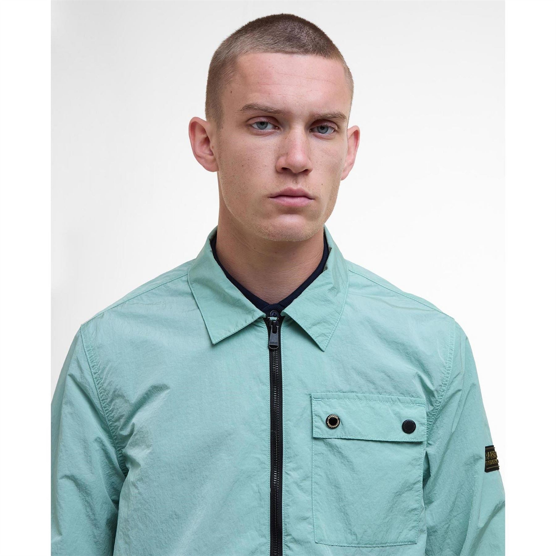 Barbour International Inline Zip Through Overshirt