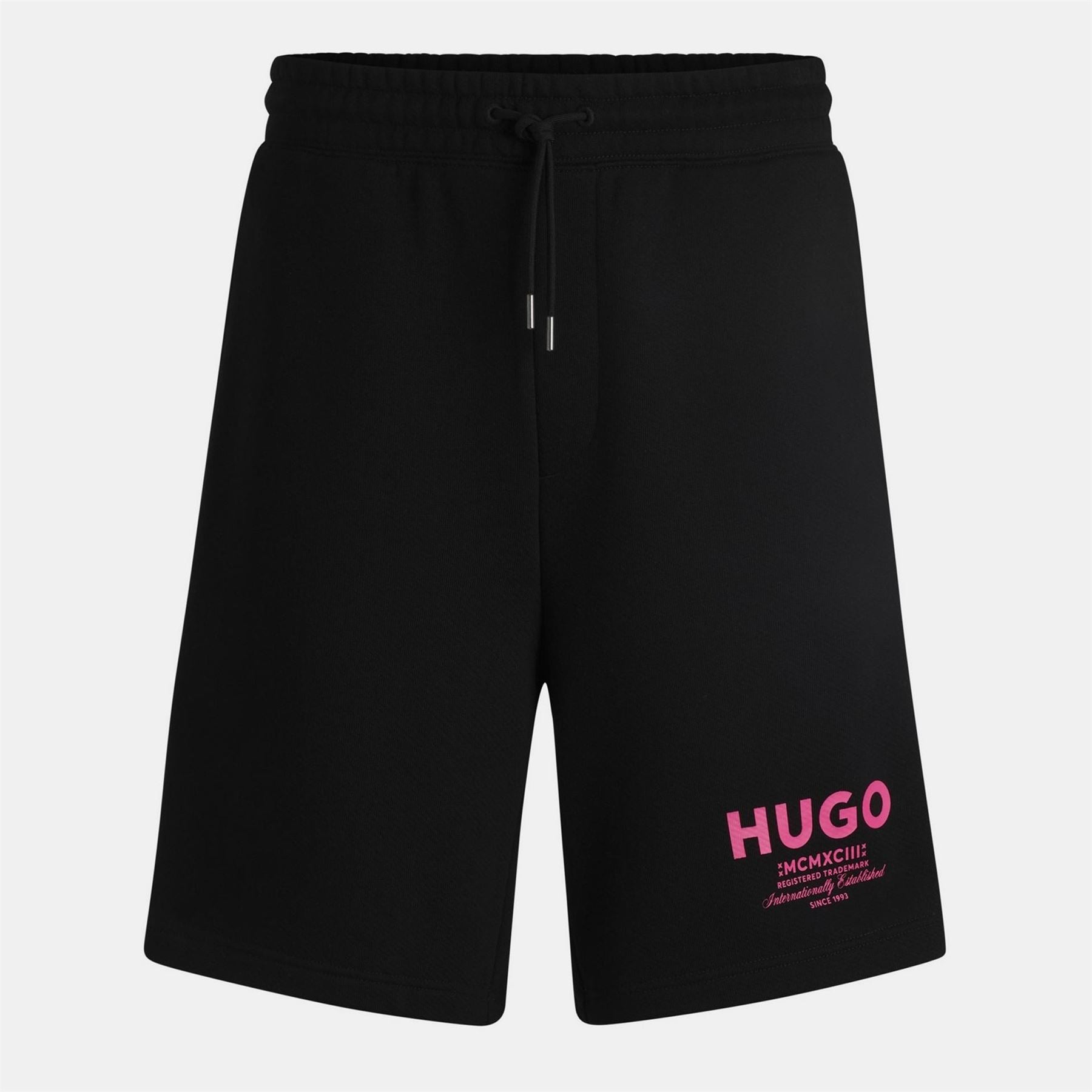 Hugo Nomario Lettering Sweat Shorts