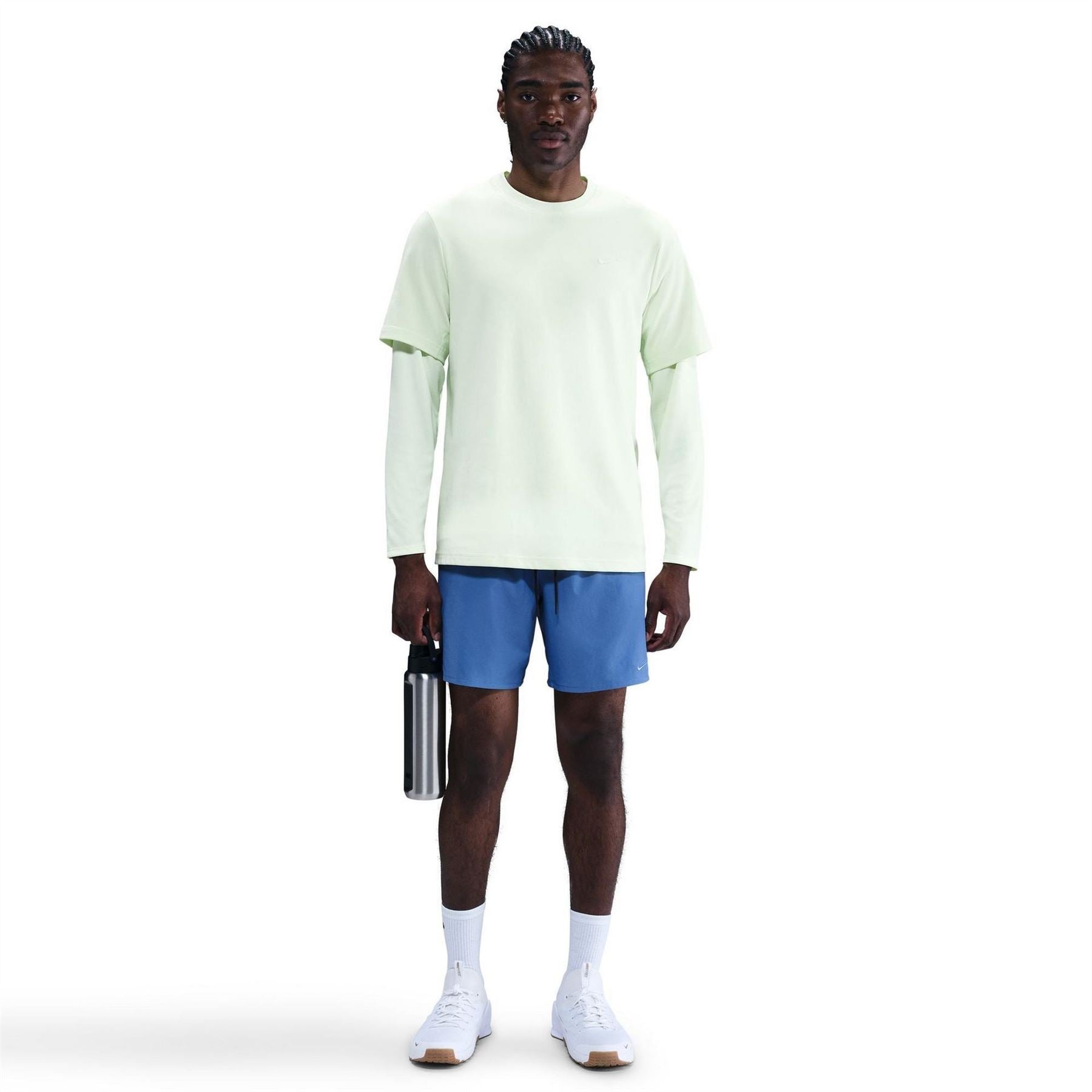 Nike Mens Dri Fit Unlimited 7 Unlined Woven Fitness Shorts