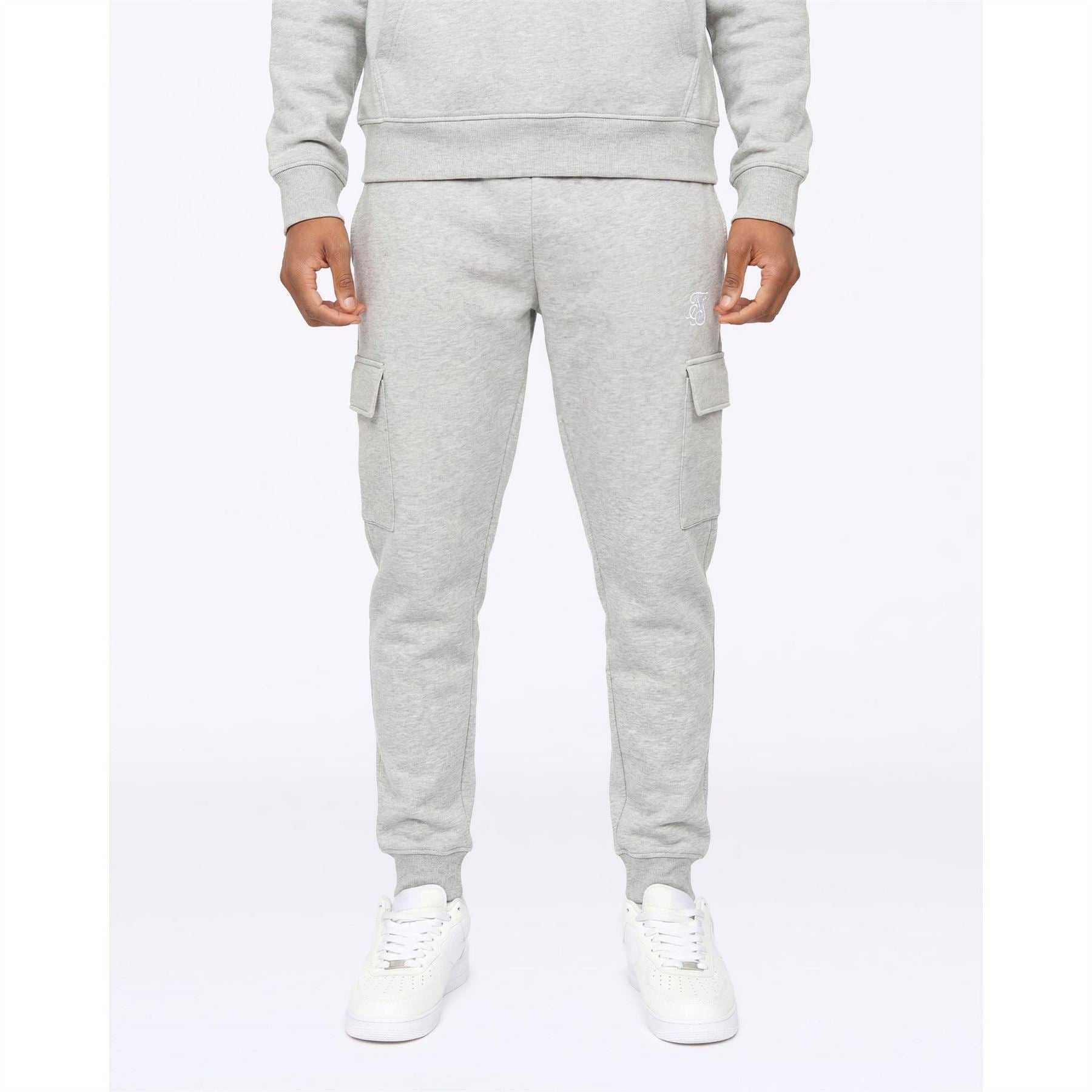 SikSilk Closed Hem Fleece Joggers