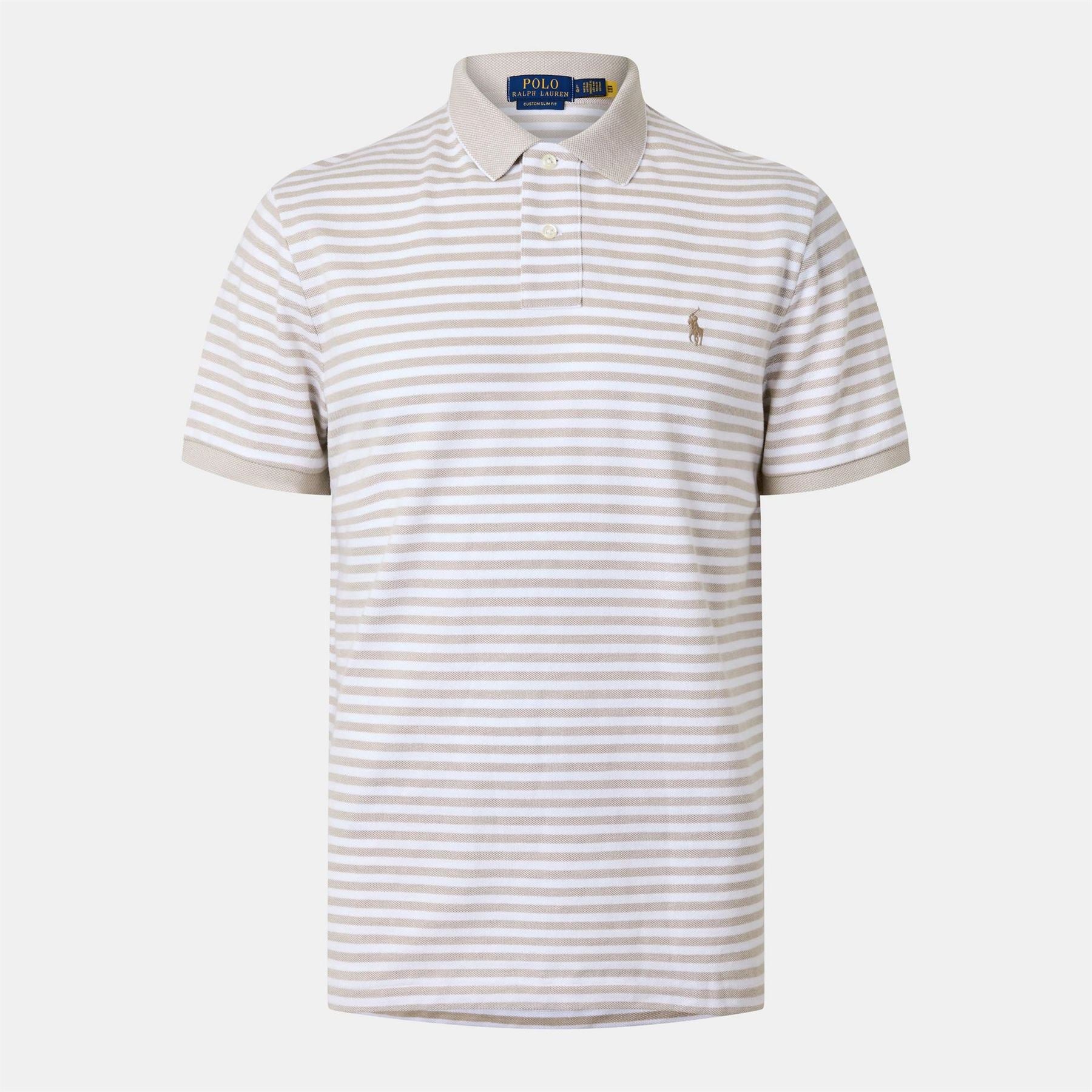 Polo Ralph Lauren Regular Fit Custom Stripe Polo Shirt