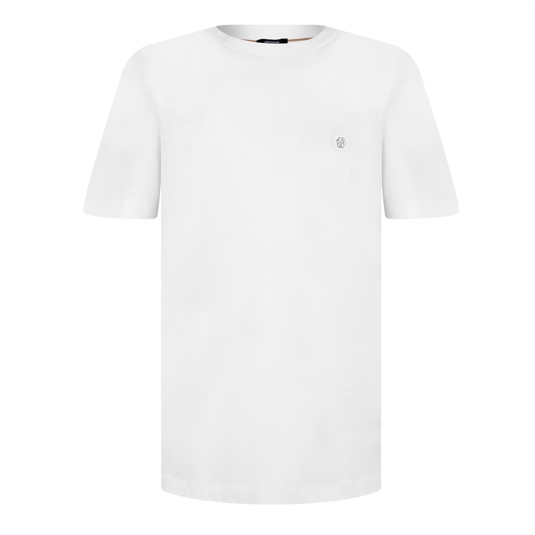 Boss BOSS BLACK Taut Minimalist Design T Shirt with Logo Detail