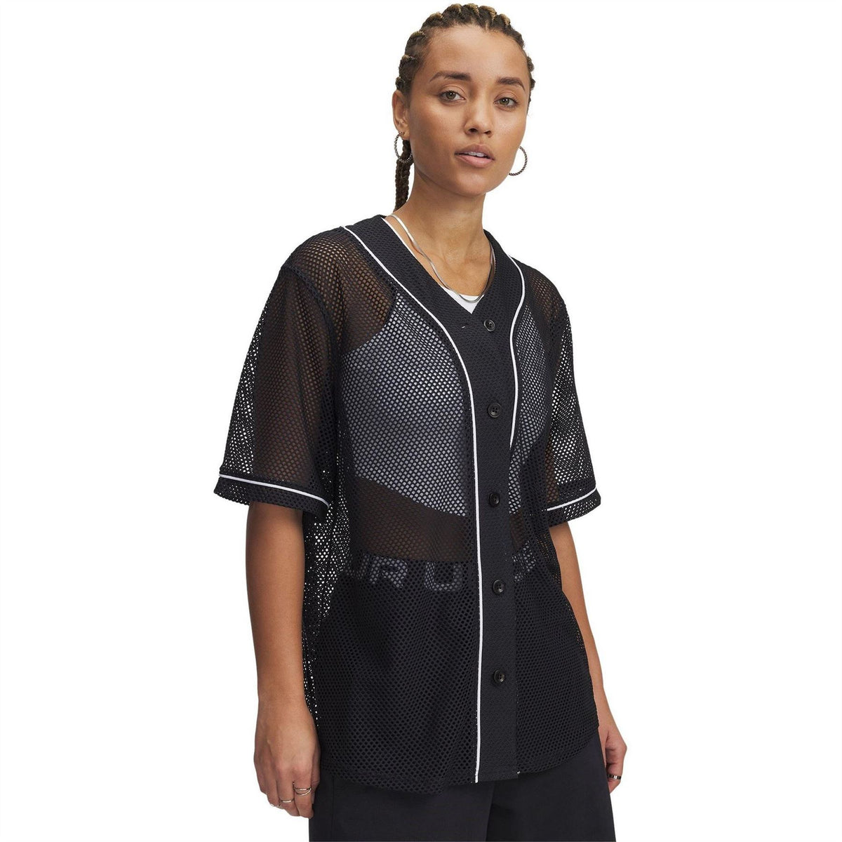 Under Armour Baseball Jersey Oversized Fit Oversized T-Shirt
