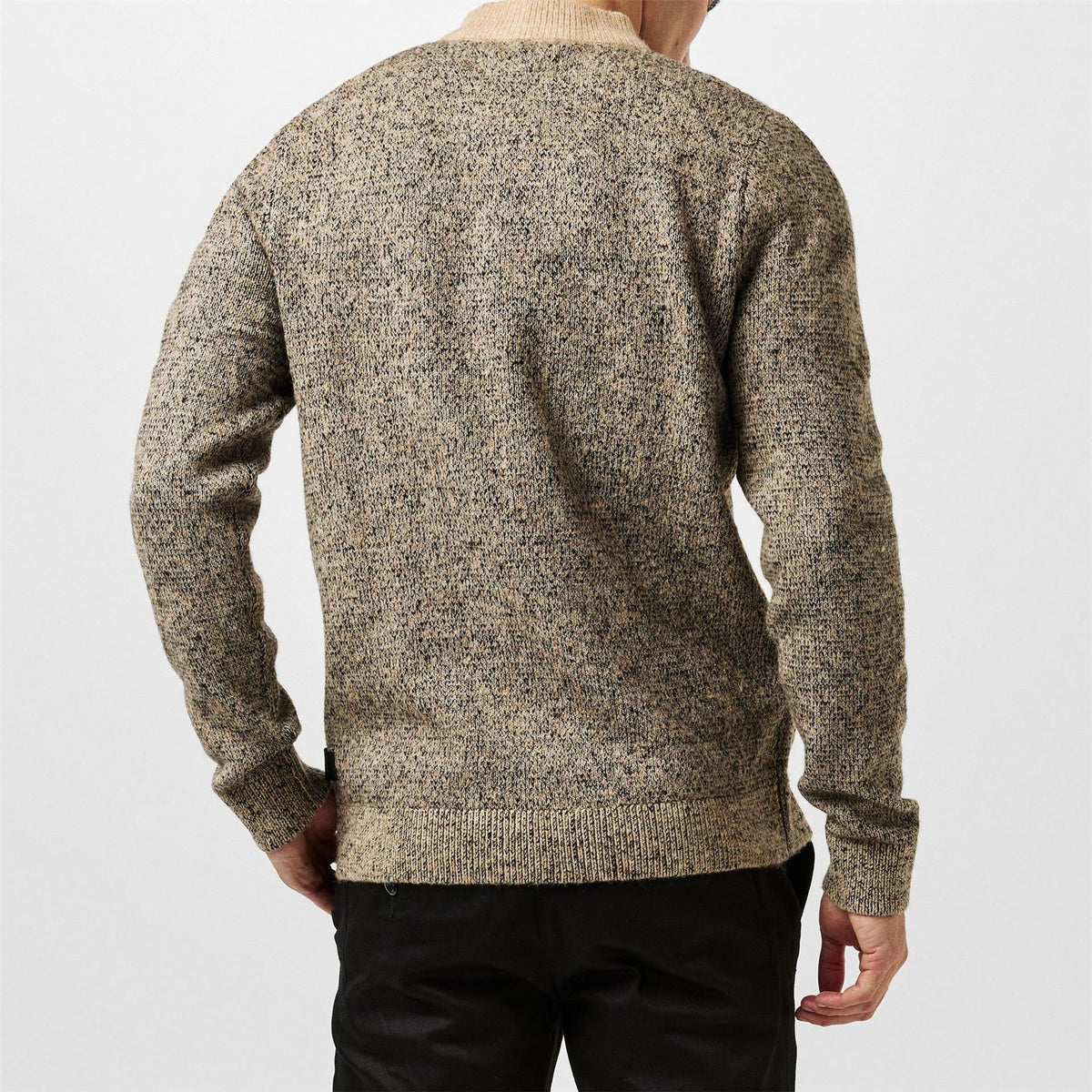 Jack and Jones Mens Space Crew Neck Knitted Jumper