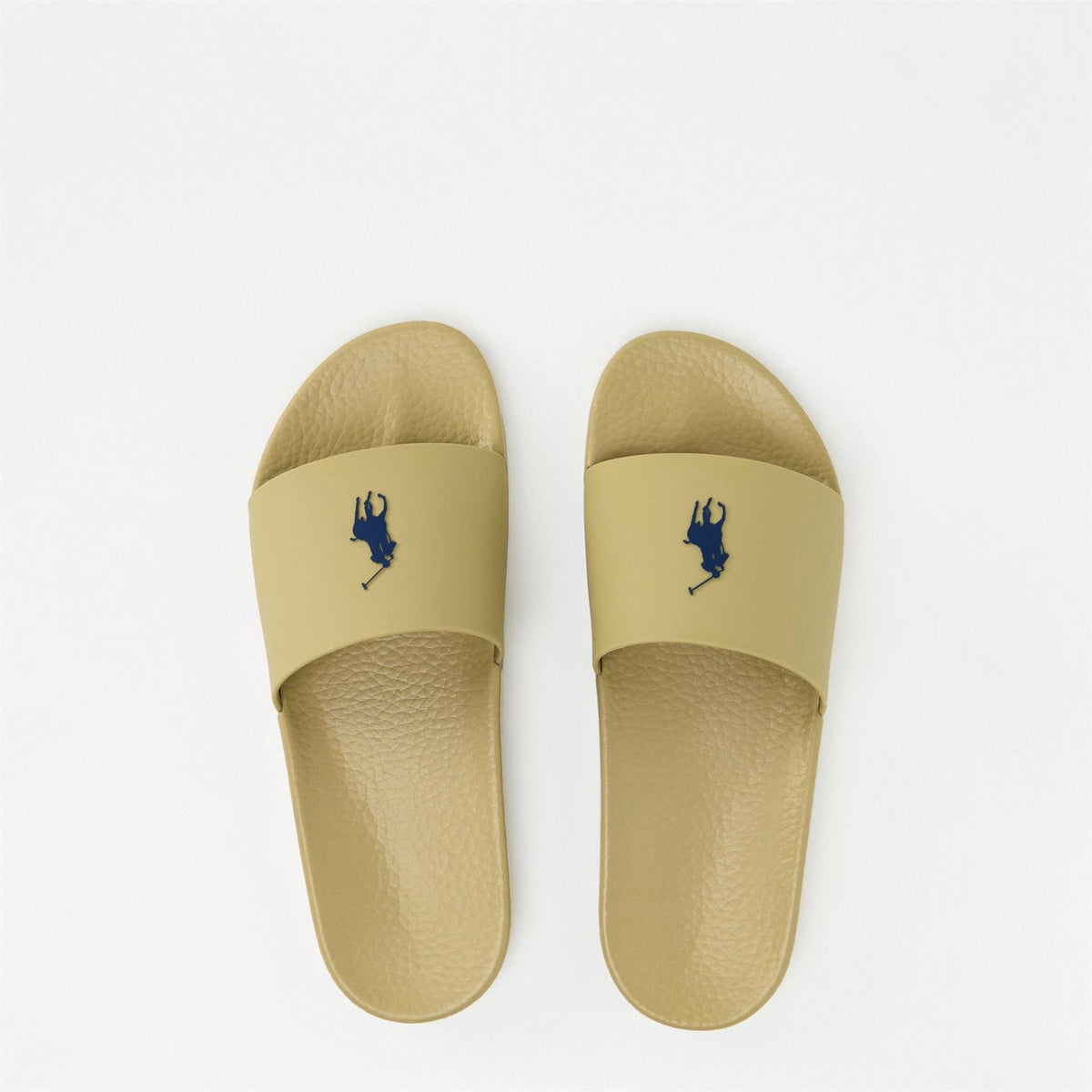 Polo Ralph Lauren Solid Patterned Open Toe Slides