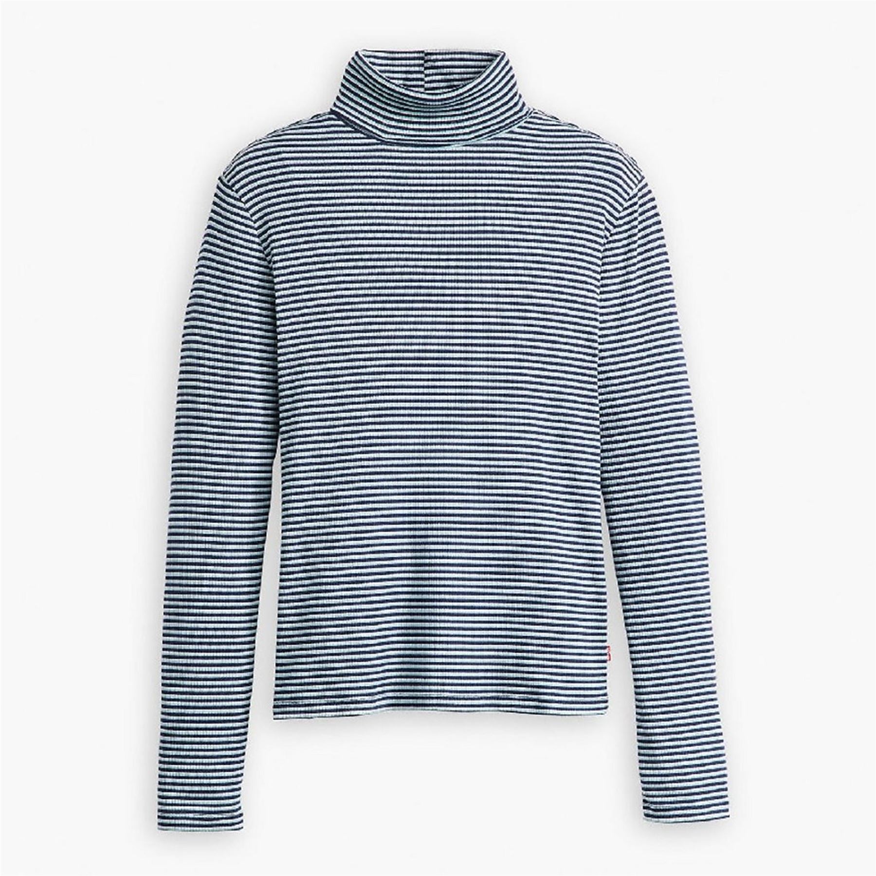 Levis Dreamy Turtleneck Burgundy Long Sleeve T Shirt