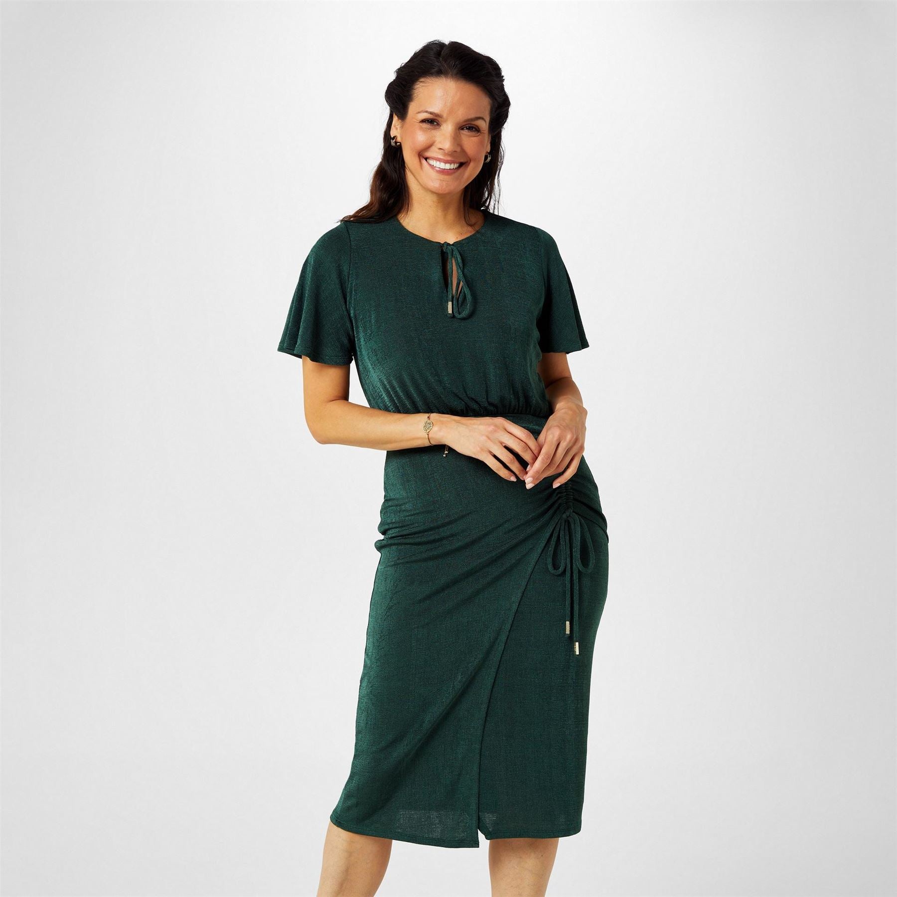 Biba Keyhole Jersey Dress