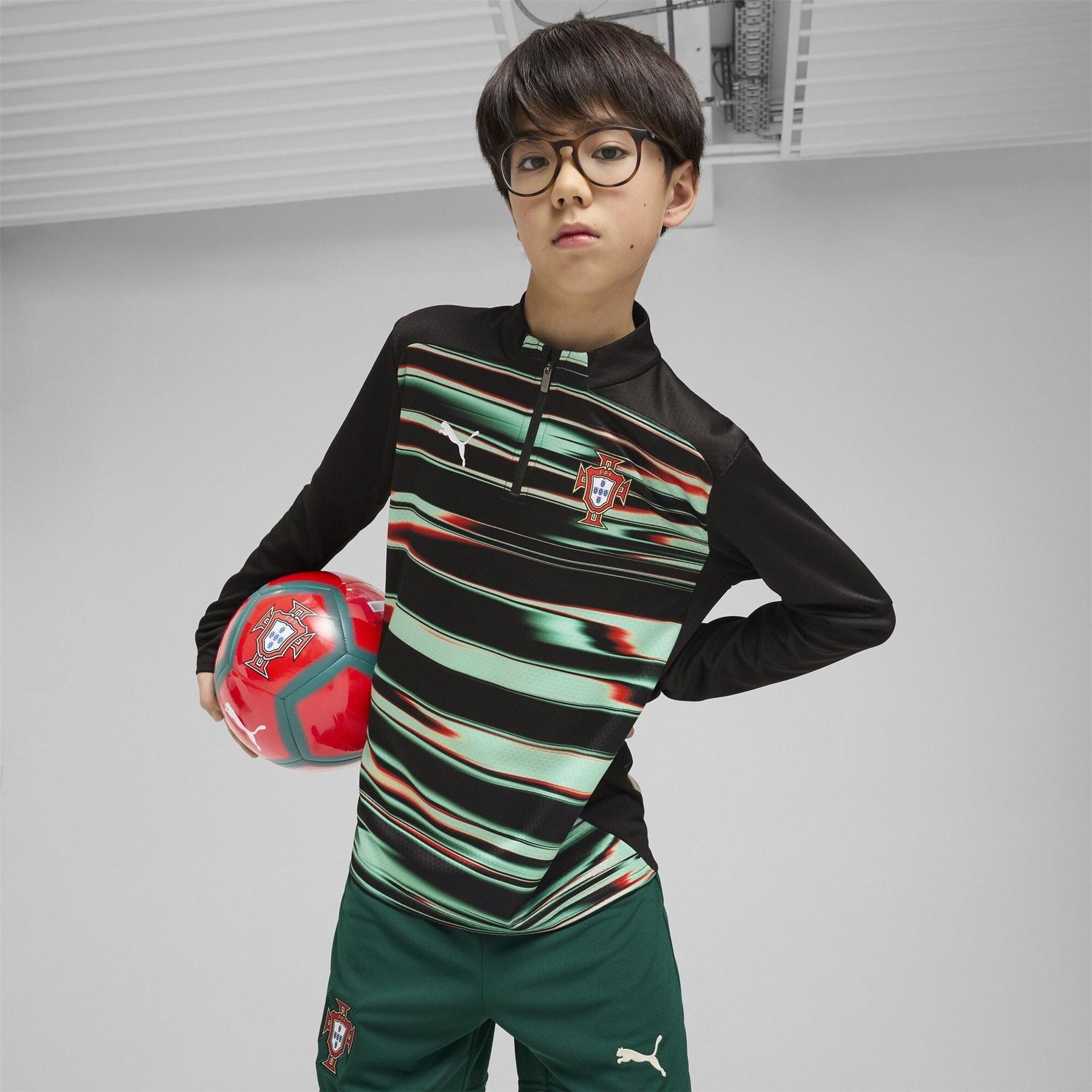 Puma Kids Portugal International Licensed Drill Top