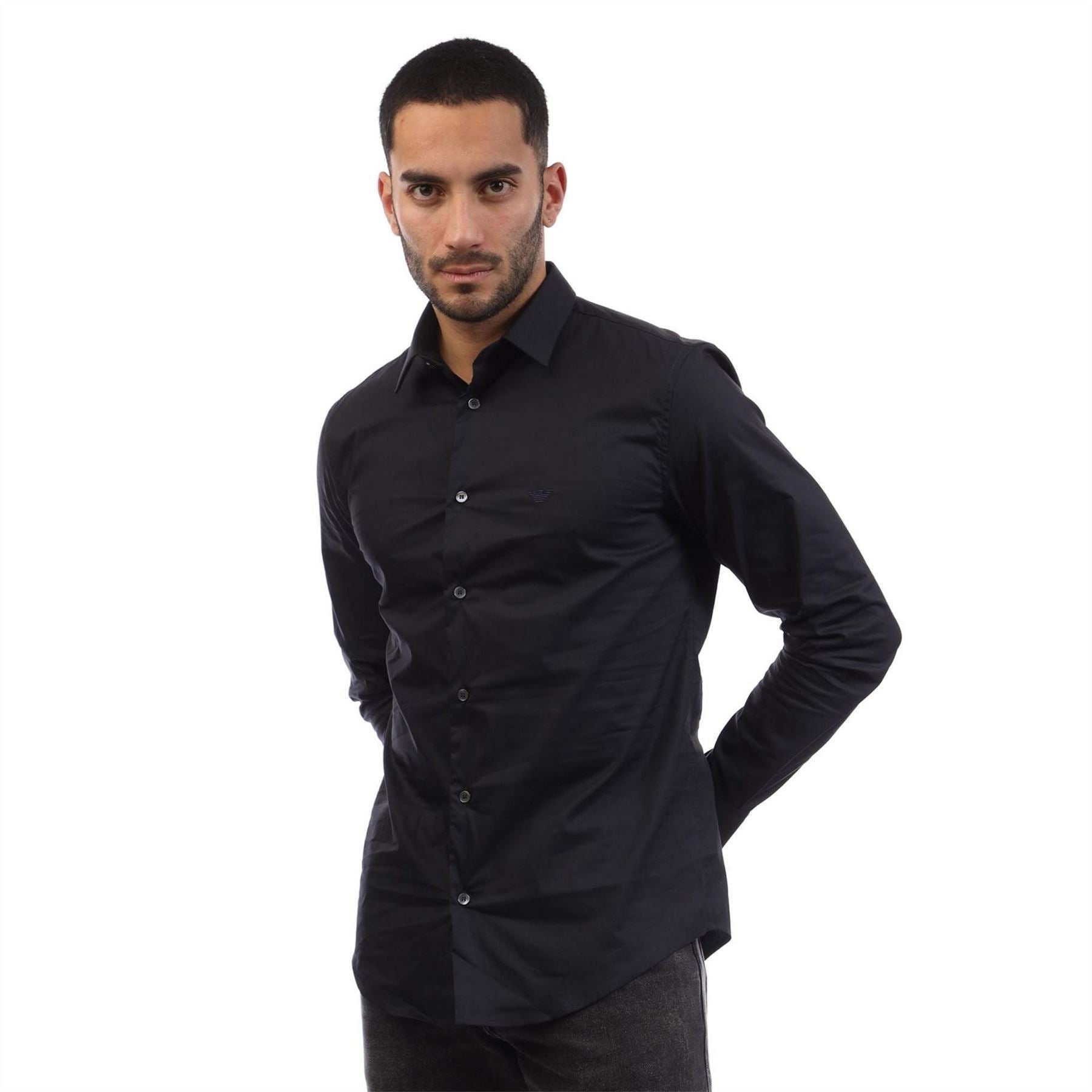 Emporio Armani Nylon Blend Shirt