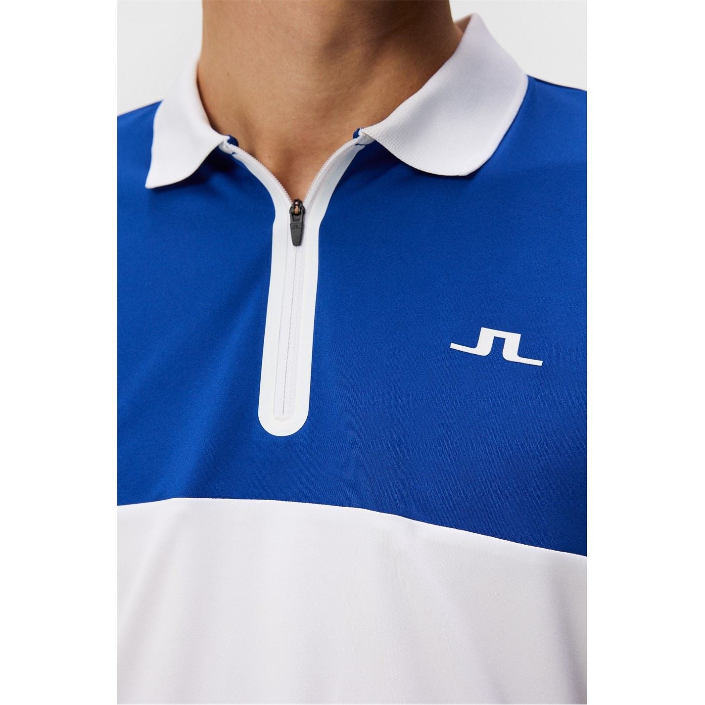 J Lindeberg Golf Kohen Short Sleeve Performance Polo Shirt