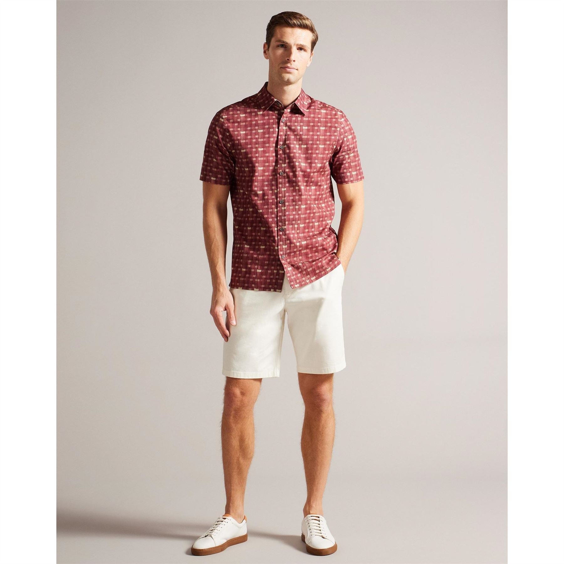 Ted Baker Alscot Solid Chino Shorts