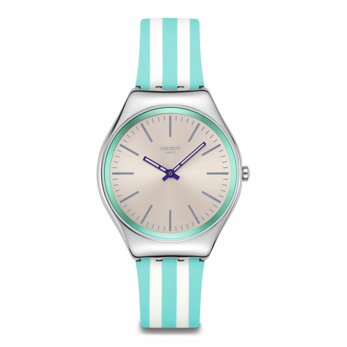 Swatch Skin Irony Fashion Rubber Strap Analogue Watch