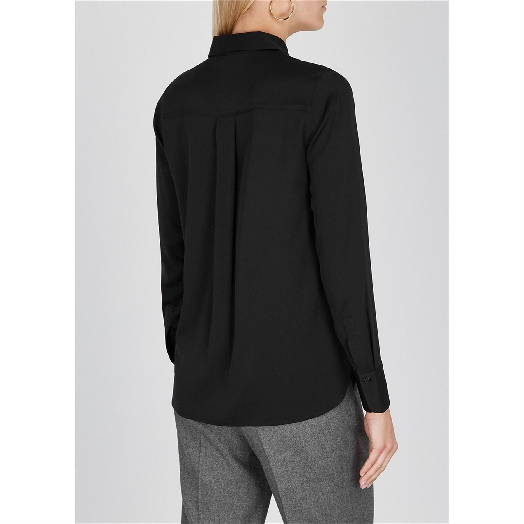 Vince Slim Fitted Silk Stretch
