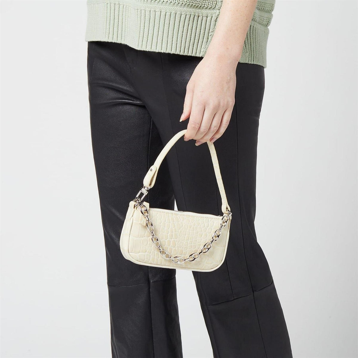 By Far Rachel Croco Bag