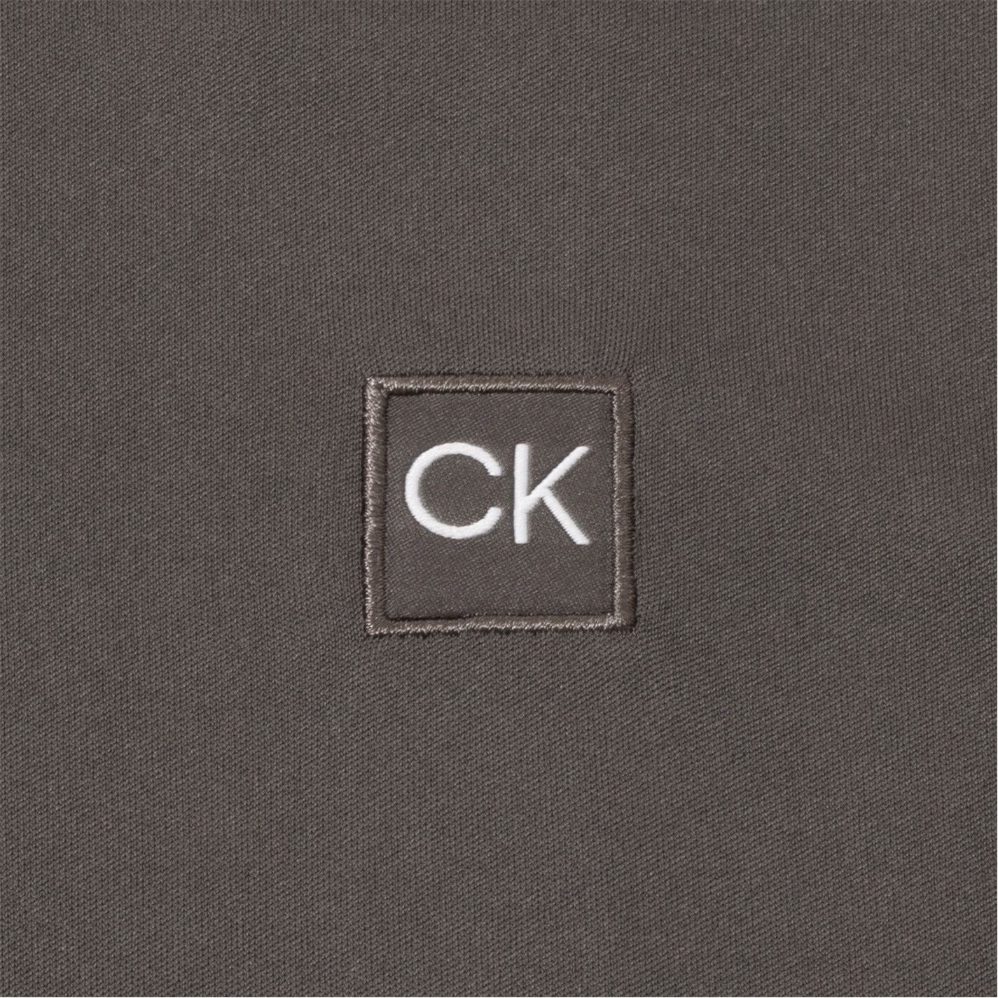 Calvin Klein Golf Regular Fit Zip Neck Long Sleeve Sweatshirt