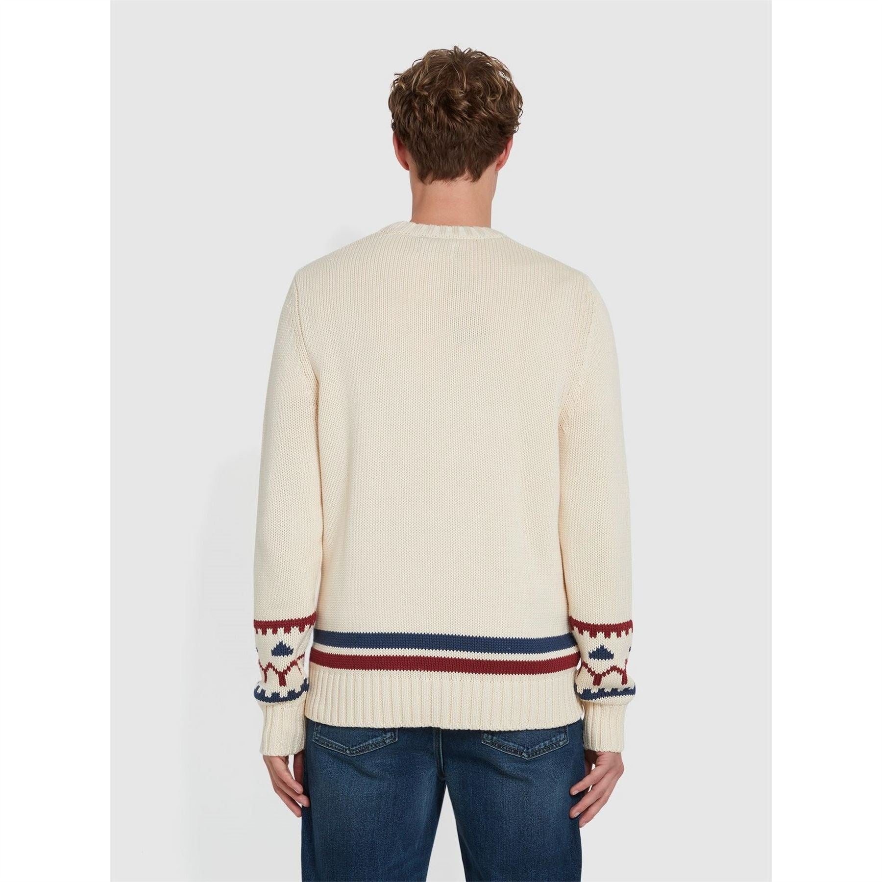 Farah Alverstone Regular Fit Long Sleeve Sweater