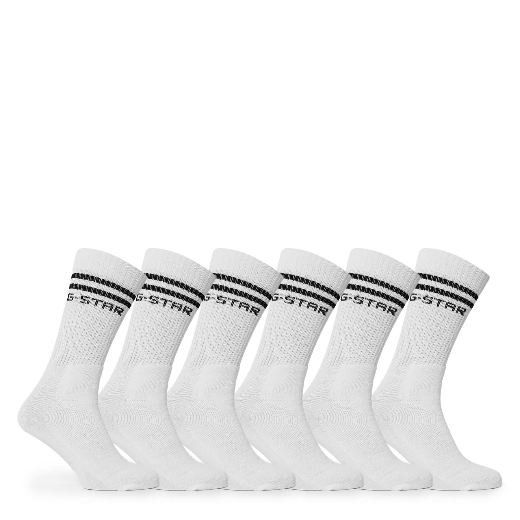 G Star Crow 4 Pack Crew Long Socks