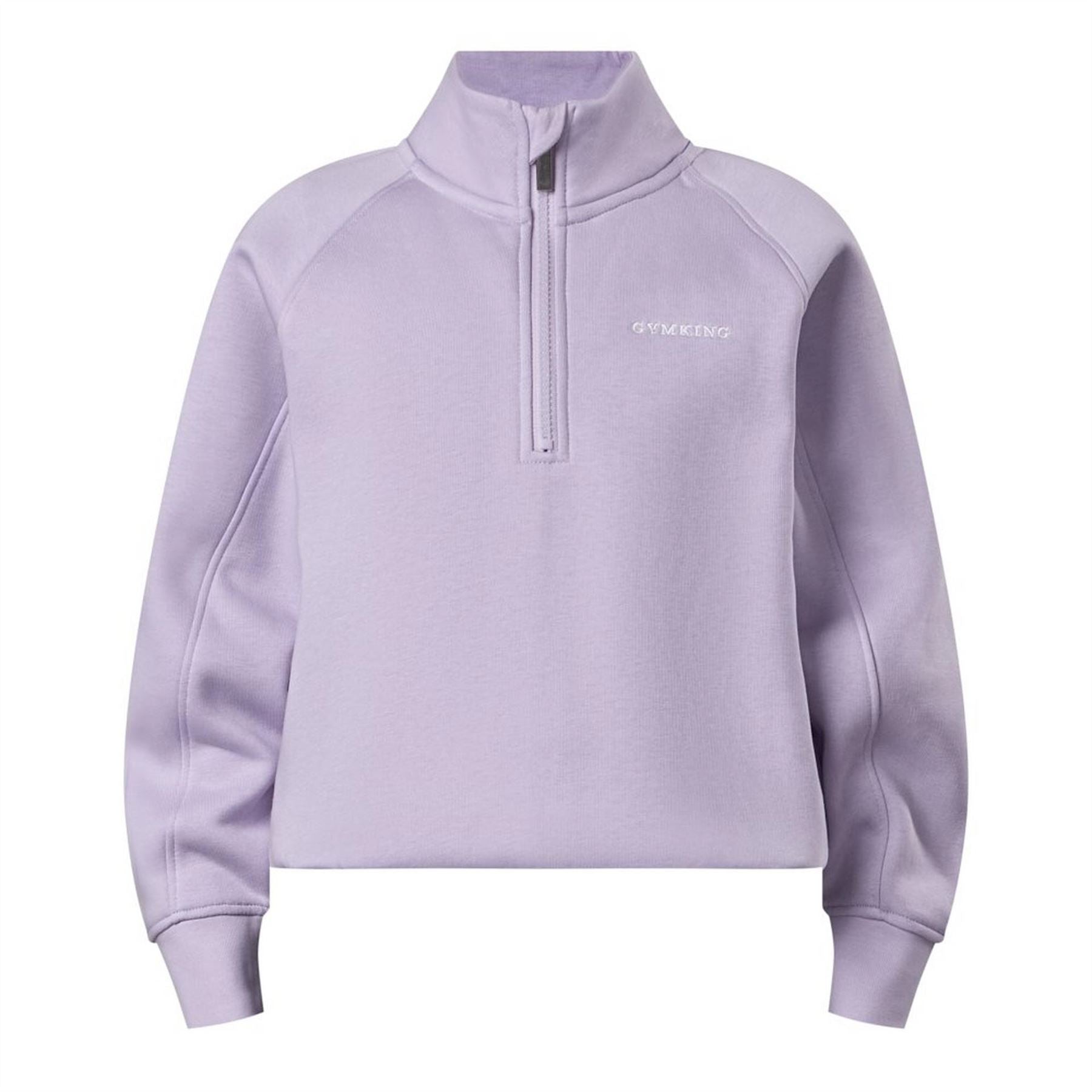 Gym King King Kids 365 Raglan Sleeve Funnel   Hyacinth