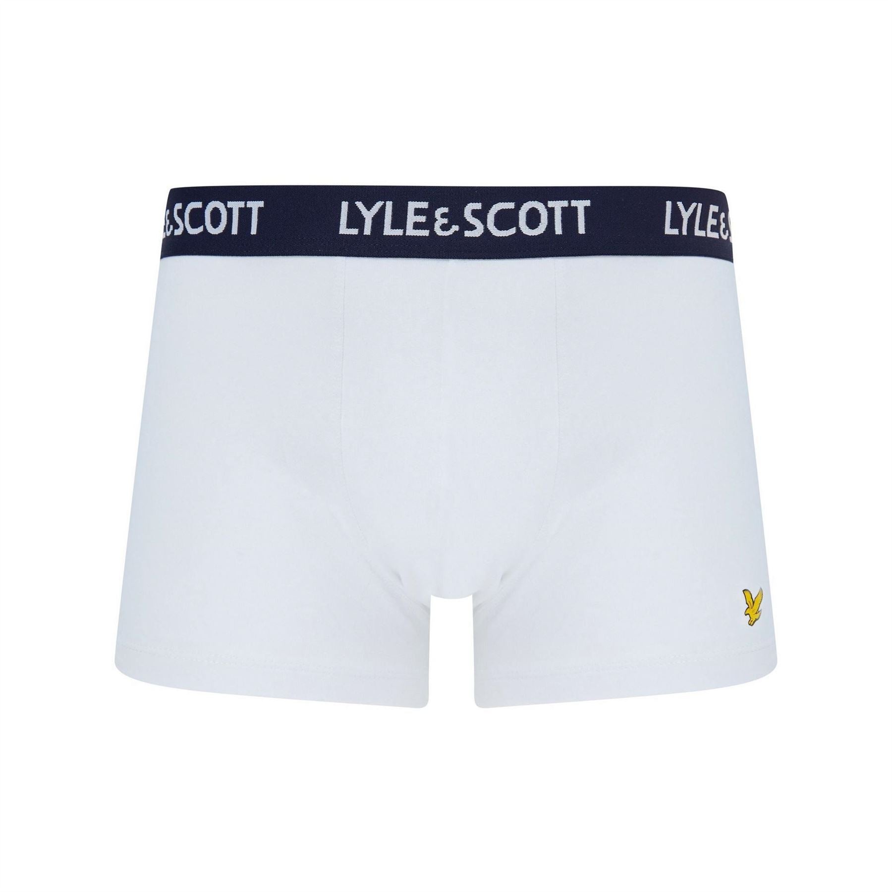 Lyle and Scott 5 Pack Plain Design Trunks