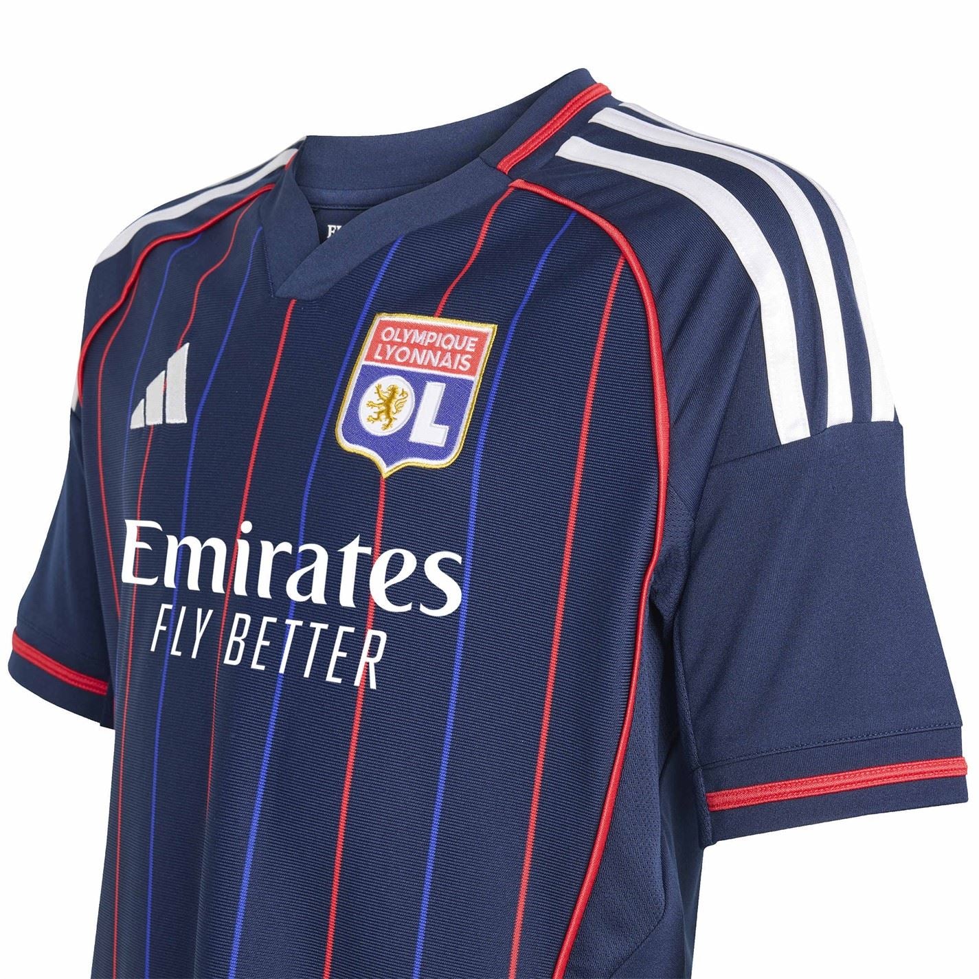 adidas Olympique Lyon Away Shirt 2025 2026 Juniors