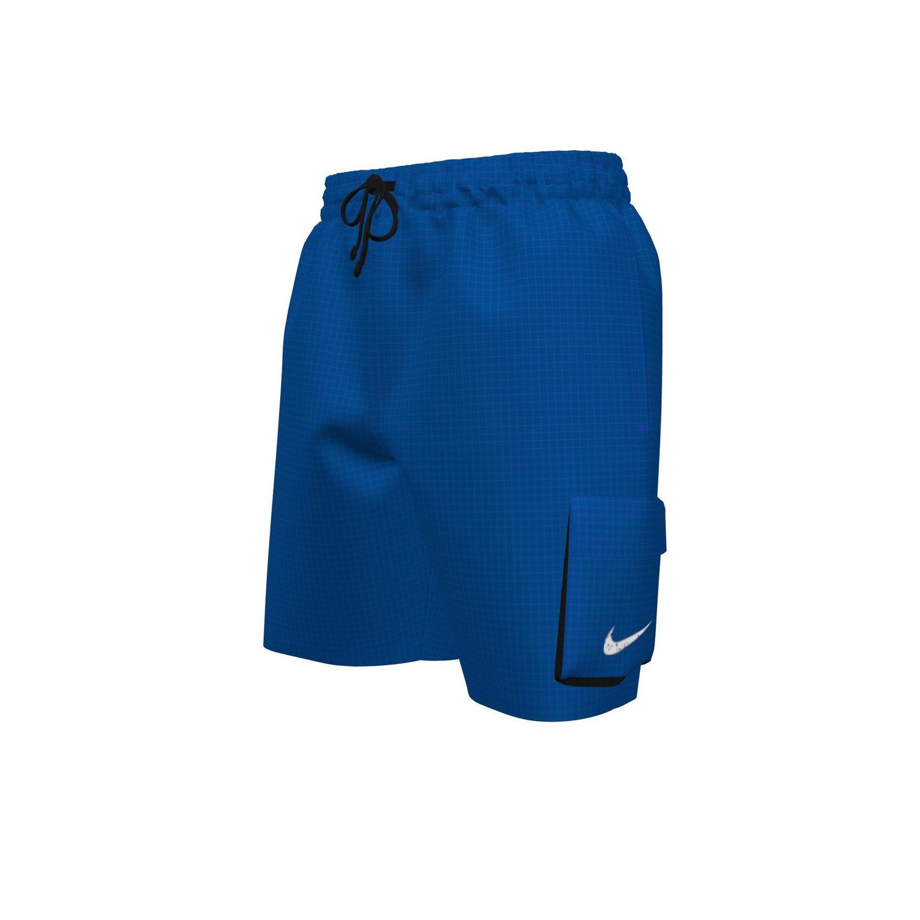 Nike 6 Volume Pocket Relaxed Fit Checkerboard Shorts