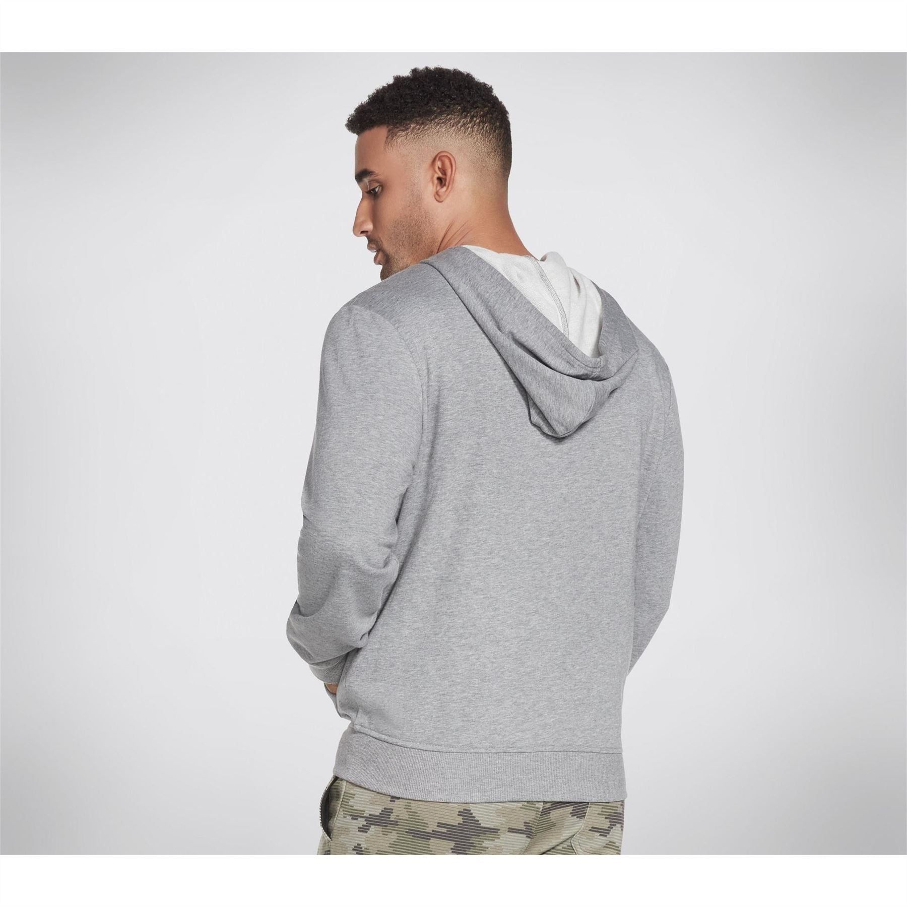 Skechers Mens Go Walk Zip Hoodie