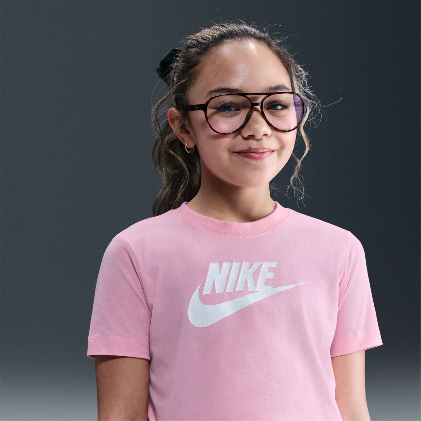 Nike Futura Crew Neck Short Sleeve Boxy Fit T-Shirt