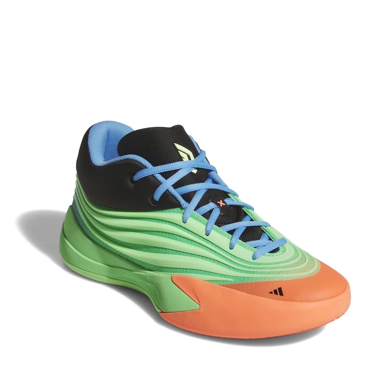 adidas Dame X Stripe Patterned Low Top Sneakers