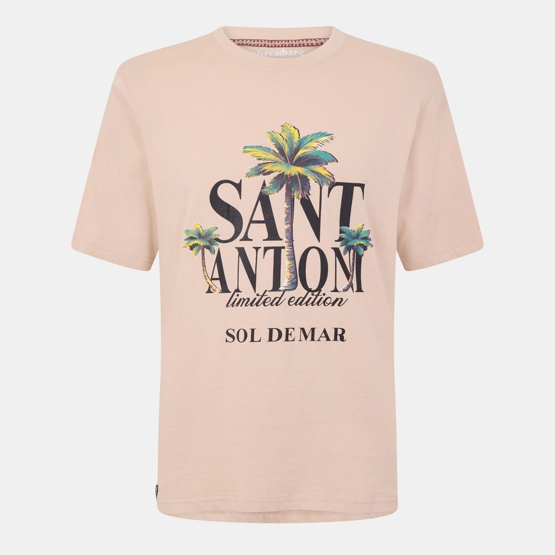 Threadbare Regular Fit Crew Neck Short Sleeve T-Shirt