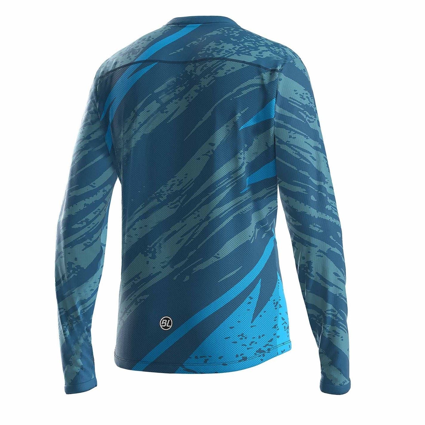 Bicycle Line Ponente UPF 30+ V Neck Long Sleeve Cycling Jersey