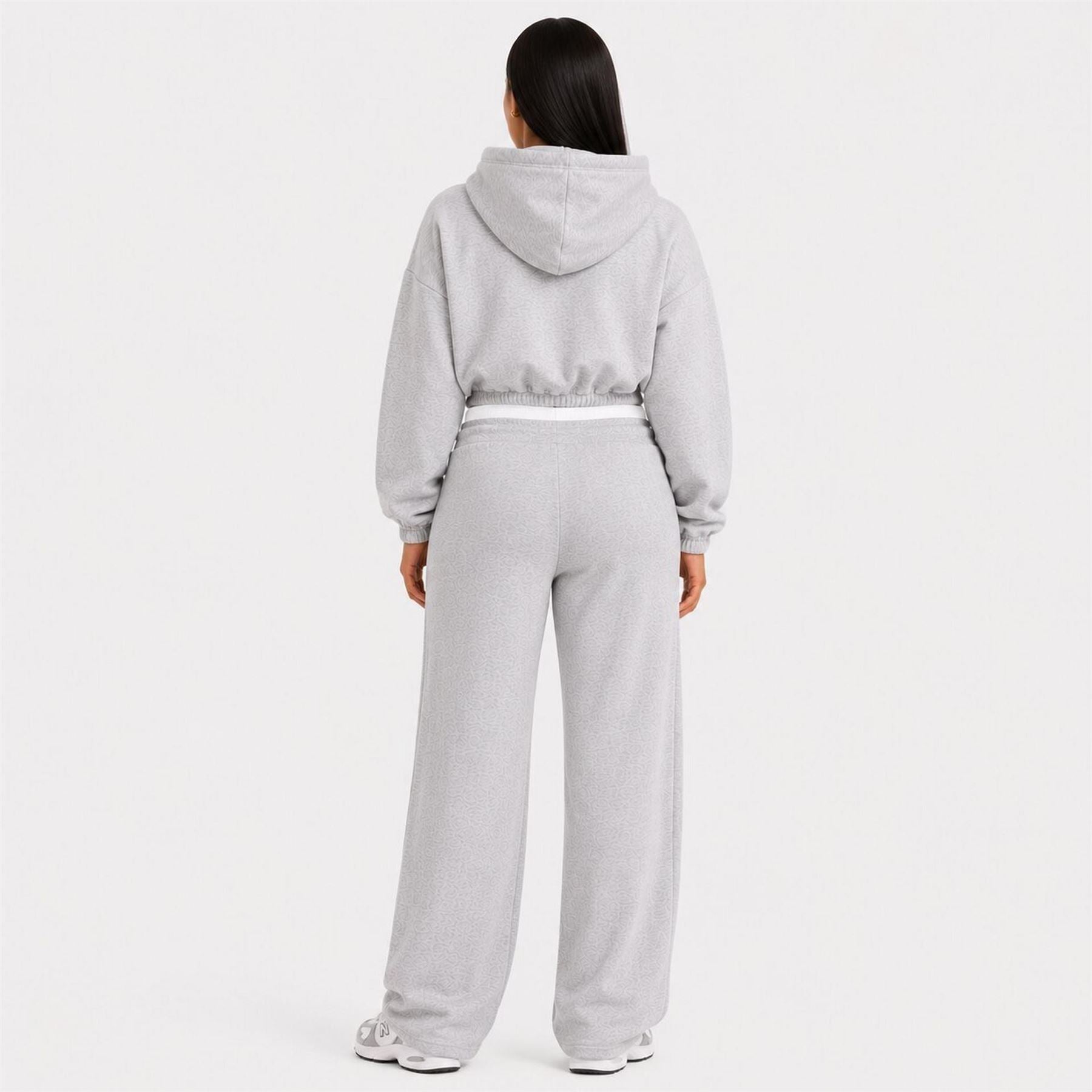 I Saw It First Waistband Wide Leg Jogger