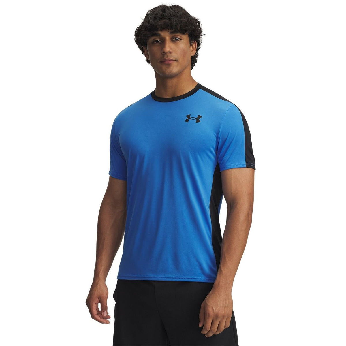 Under Armour Hg Wordmark Short Sleeve Performance Gym Top