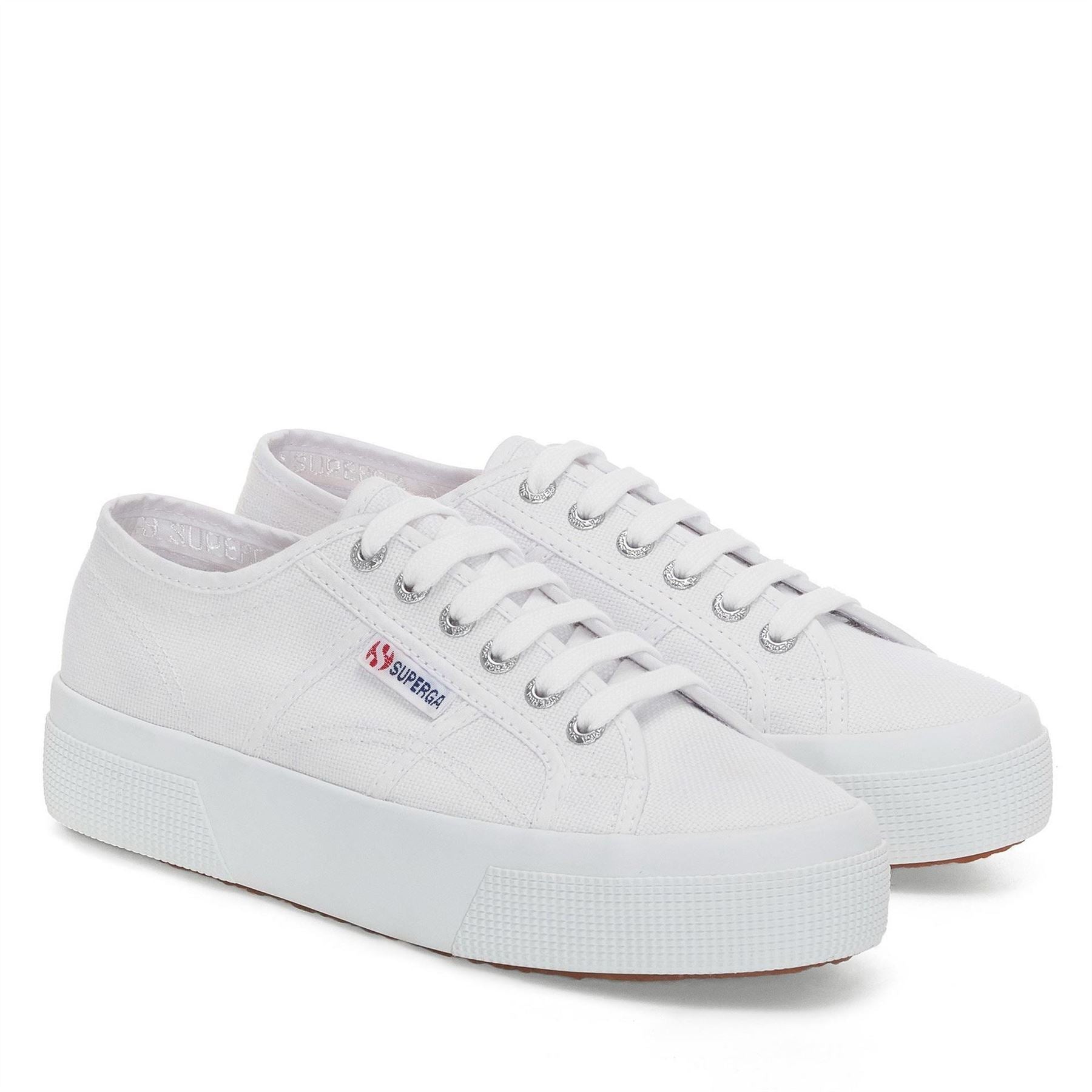 Superga 2740 Platform Canvas Low Top Sneakers