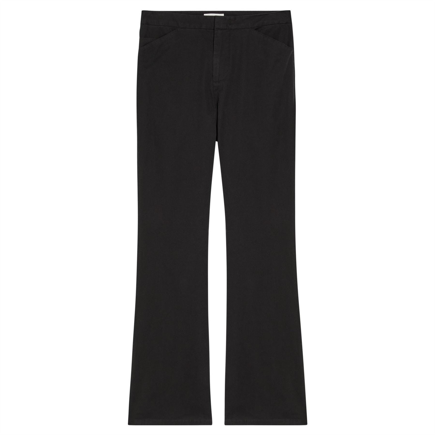 Vince Stretch Cotton Flare Trouse