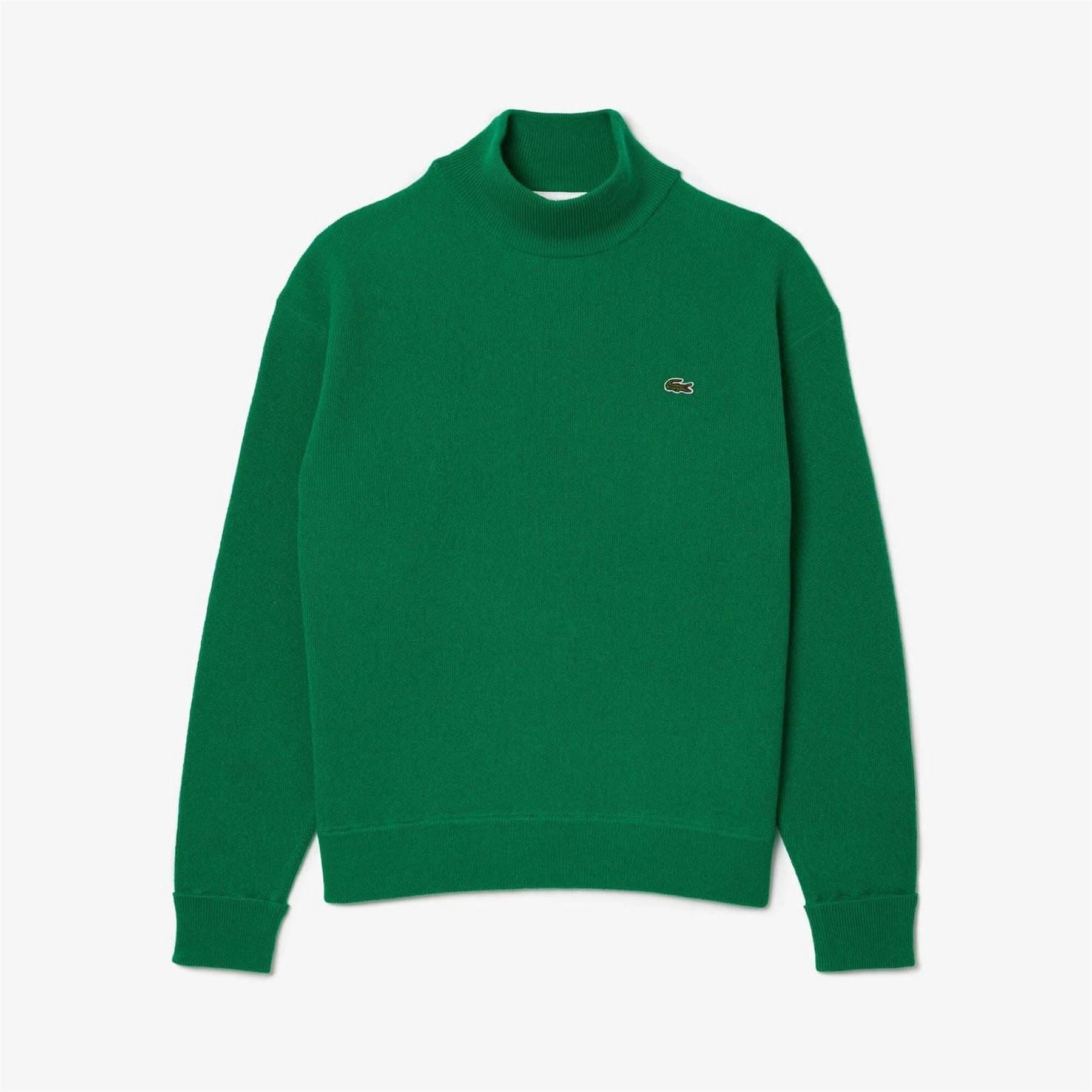 Lacoste Fit Carded Wool High Neck Sweater