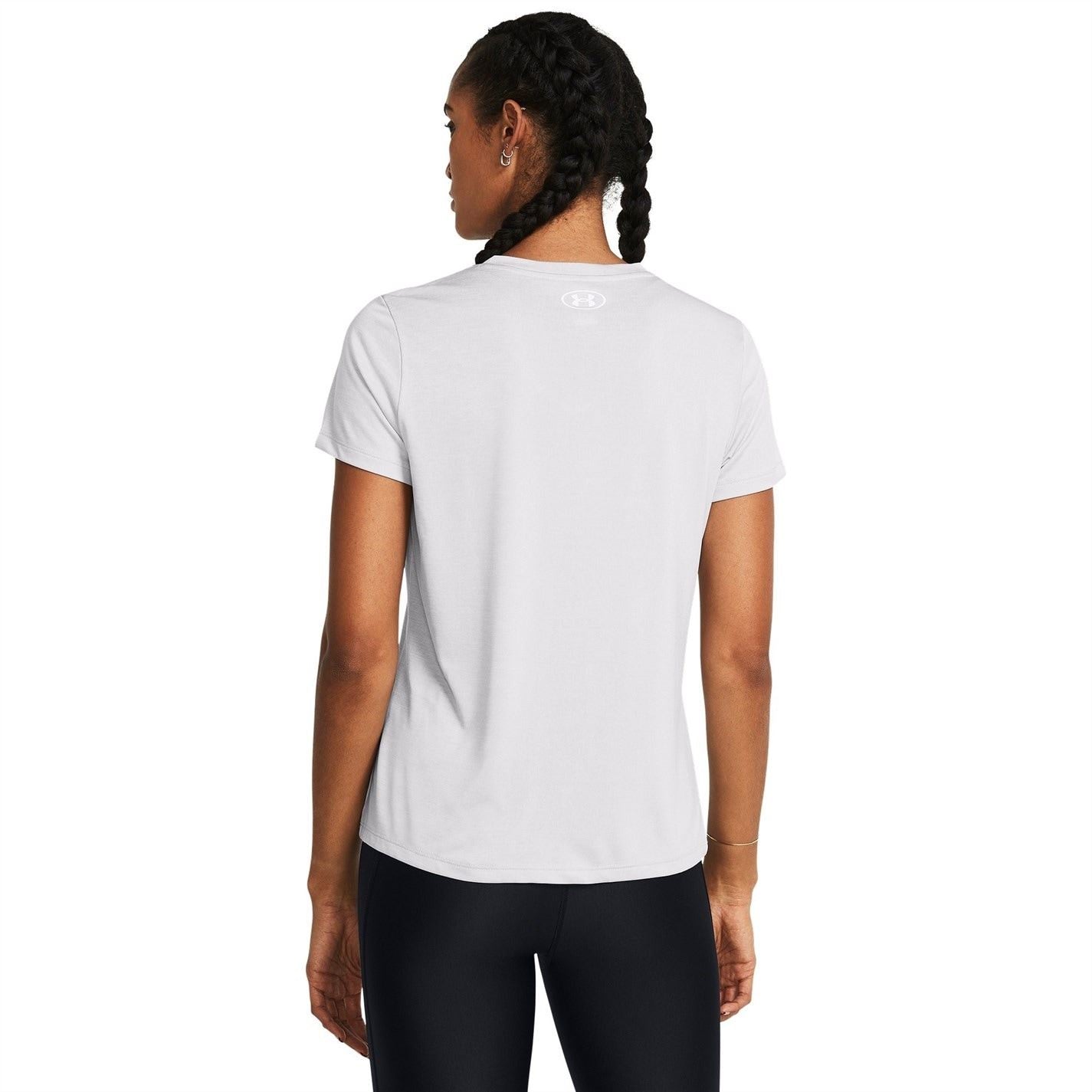 Under Armour Womens Armour Tech™ Twist V Neck Short Sleeve