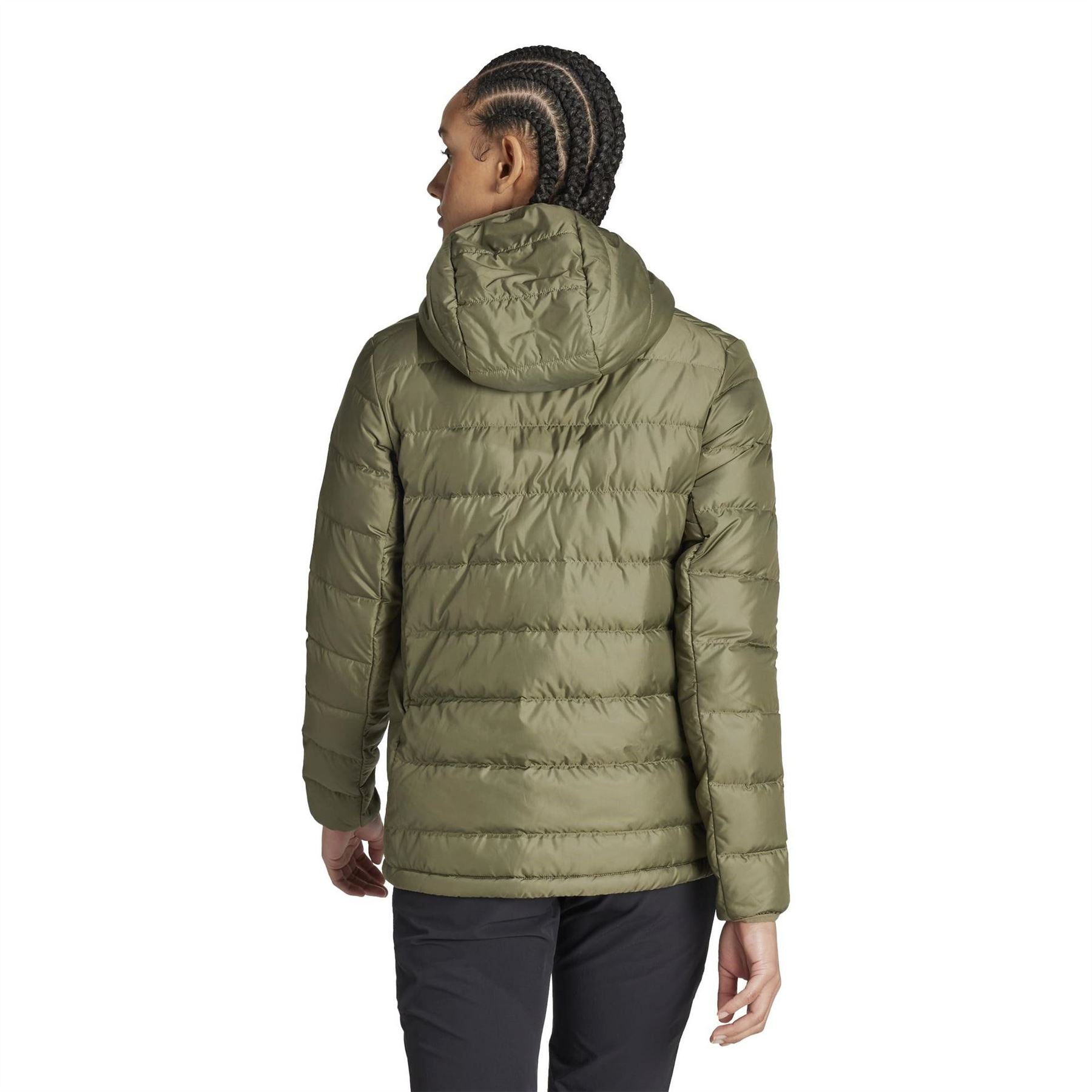 adidas Womens Terrex Multi Light Down Hooded Jacket