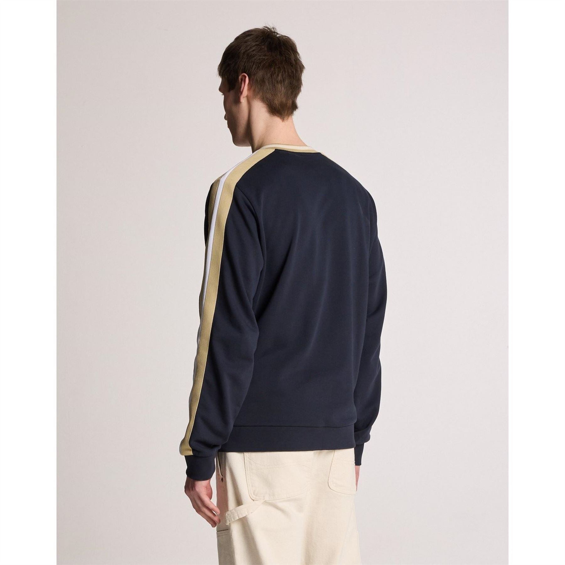 Lyle and Scott Taped Crew Sweatshirt